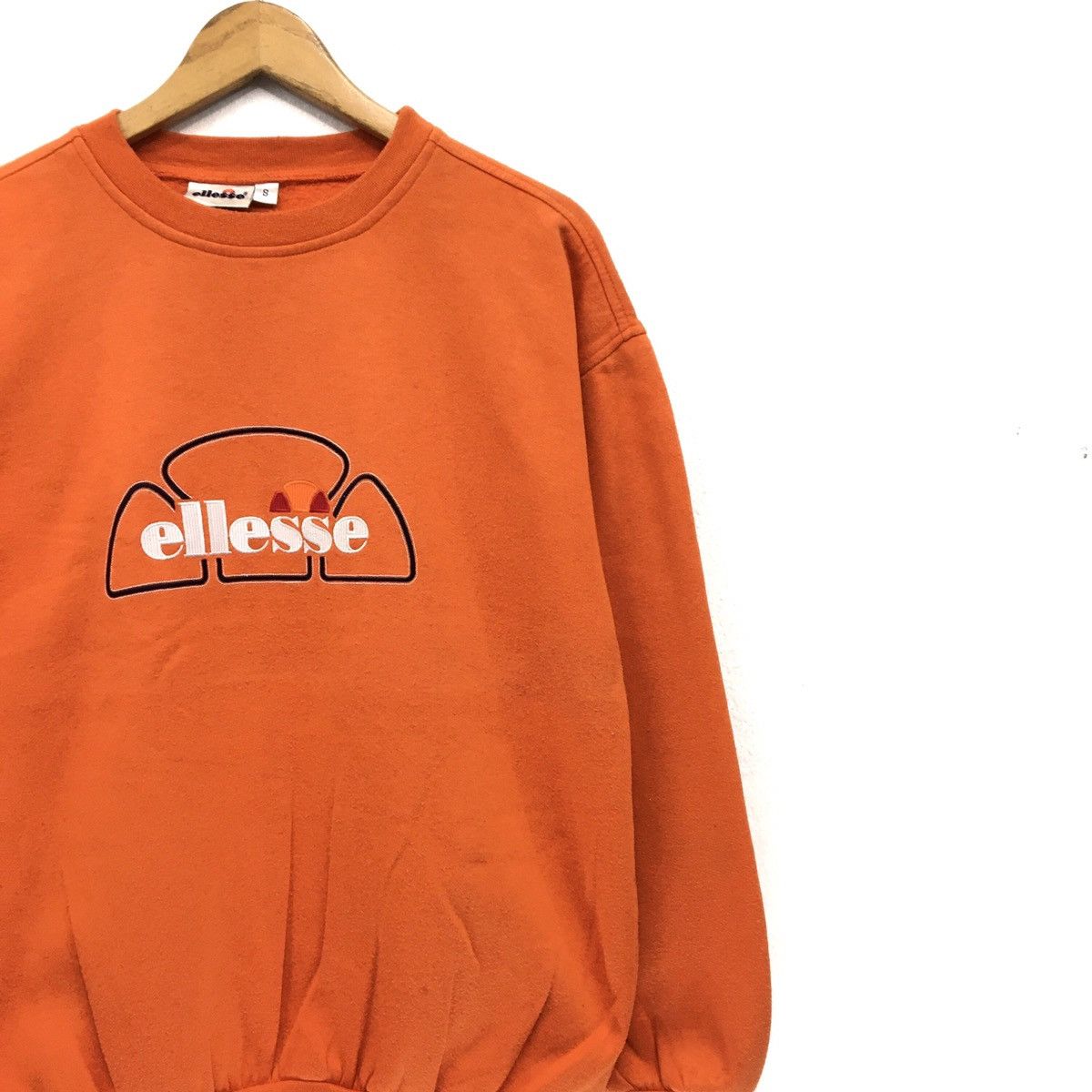 Ellesse × Sports Specialties ELLESSE Crewneck Orange Sweatshirt Size US M / EU 48-50 / 2 - 4 Thumbnail