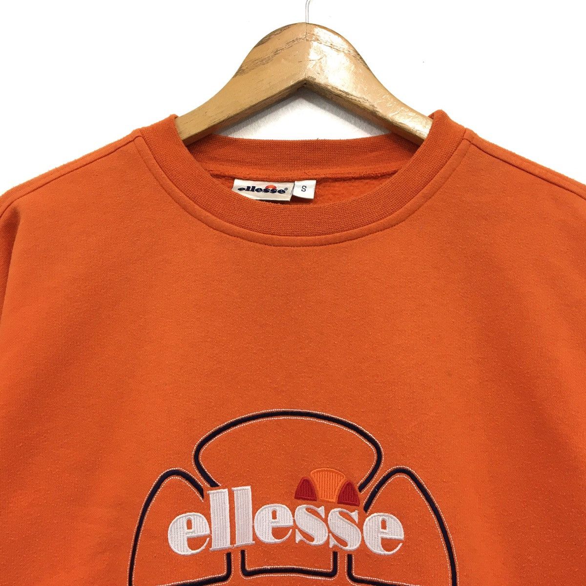 Ellesse × Sports Specialties ELLESSE Crewneck Orange Sweatshirt Size US M / EU 48-50 / 2 - 5 Thumbnail