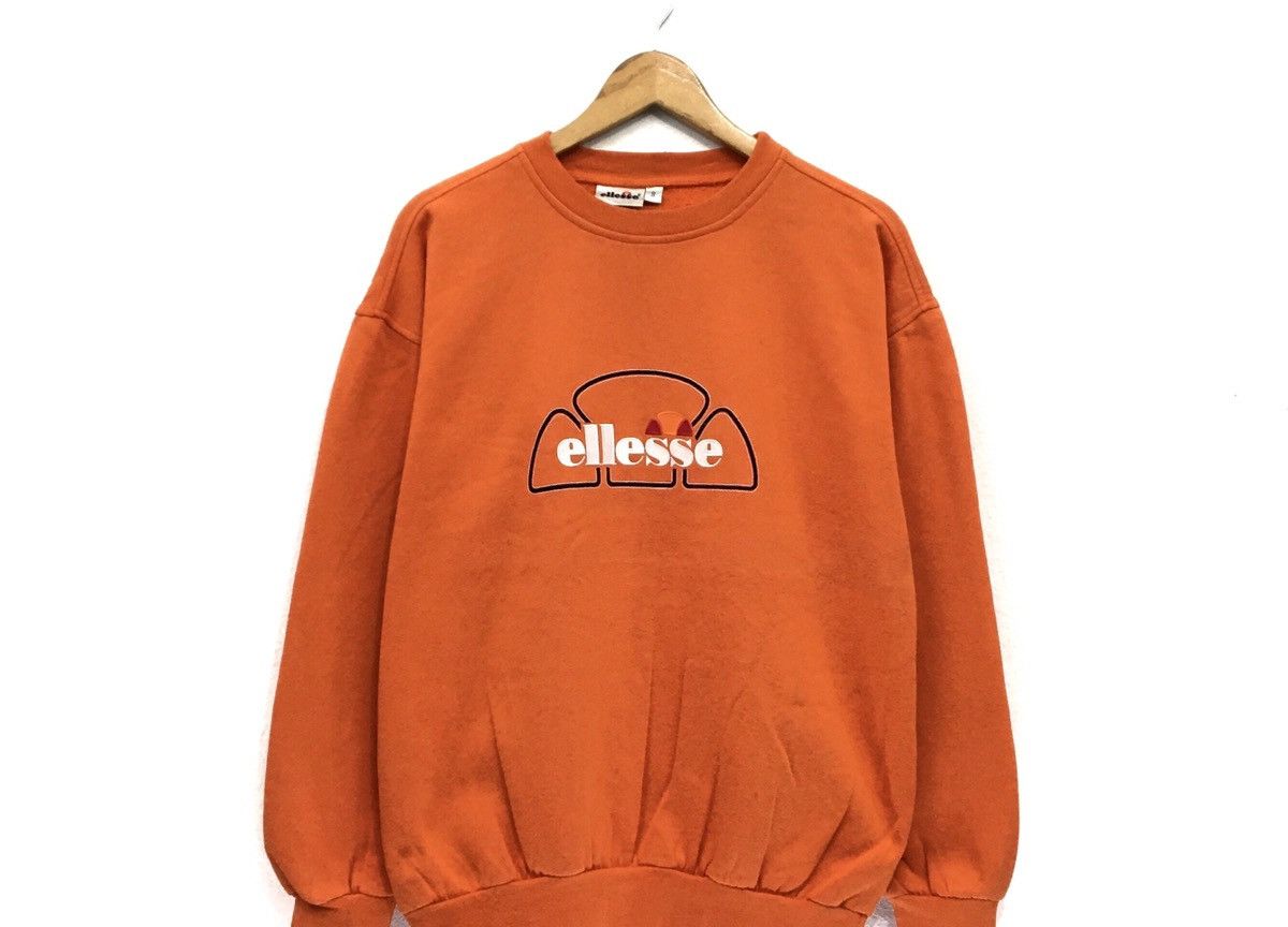 Ellesse × Sports Specialties ELLESSE Crewneck Orange Sweatshirt Size US M / EU 48-50 / 2 - 2 Thumbnail