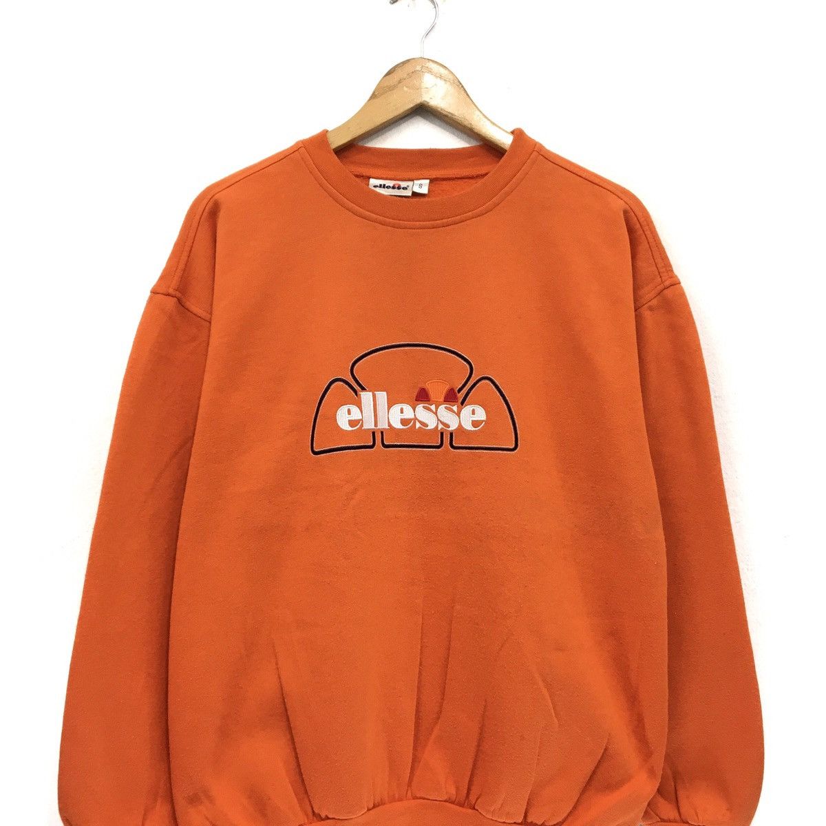 Ellesse × Sports Specialties ELLESSE Crewneck Orange Sweatshirt Size US M / EU 48-50 / 2 - 3 Thumbnail