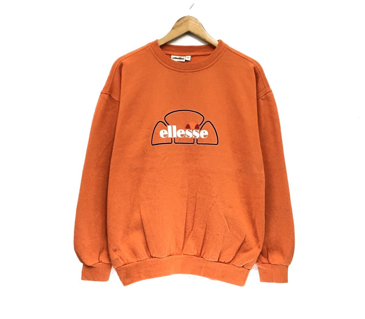 Ellesse × Sports Specialties ELLESSE Crewneck Orange Sweatshirt Size US M / EU 48-50 / 2 - 1 Thumbnail
