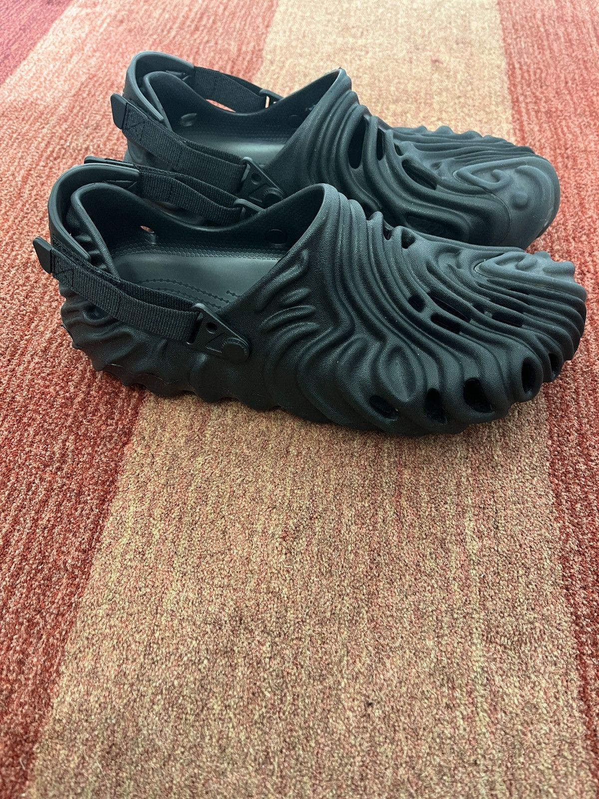 image of he Crocs Pollex Clog Black Shoes, Men's (Size 10)