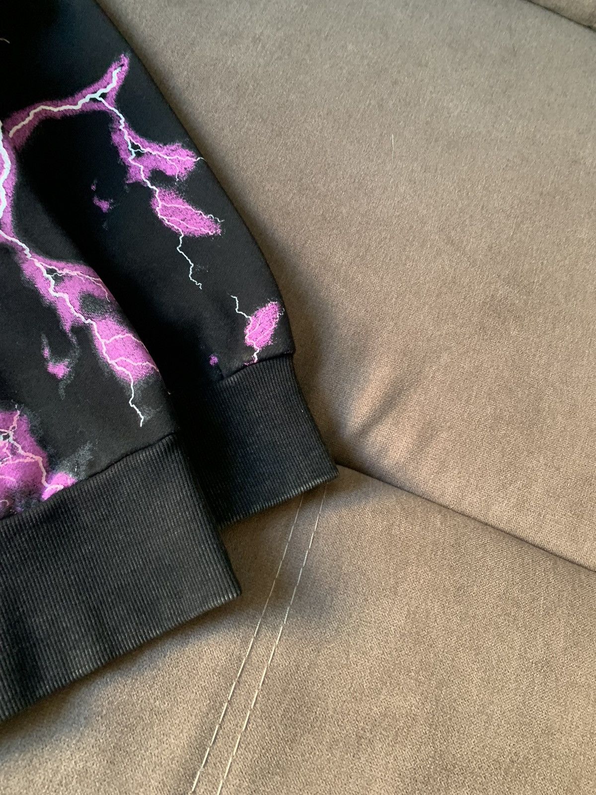 NANA JUDY nANA jUDY Lightning ⚡️ Black Sweatshirt Medium Size US M / EU 48-50 / 2 - 4 Thumbnail