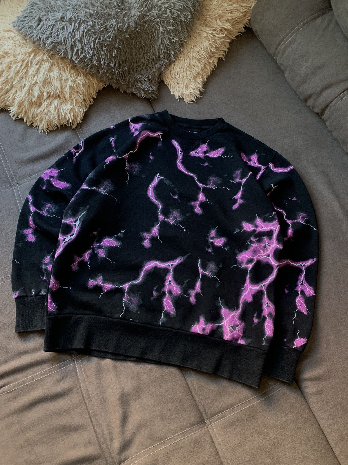 NANA JUDY nANA jUDY Lightning ⚡️ Black Sweatshirt Medium Size US M / EU 48-50 / 2 - 2 Thumbnail