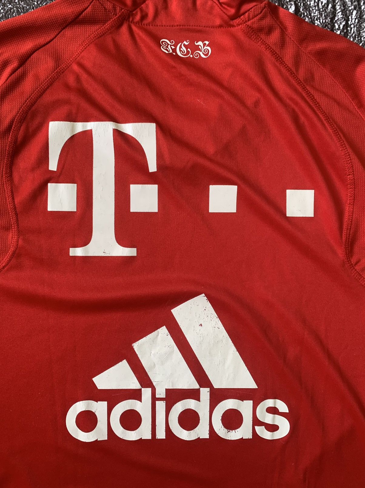 Adidas Vintage Bayern Munich soccer football jersey Size US L / EU 52-54 / 3 - 9 Thumbnail