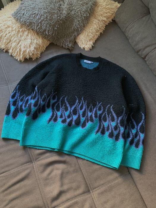 Blue flame sweater clearance weekday