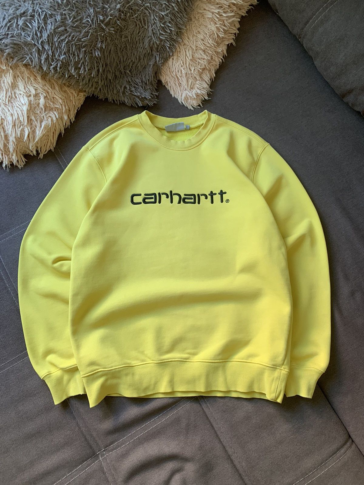 Carhartt CARHARTT CENTER LOGO OVERSIZE BOXY SWEATSHIRT Size US S / EU 44-46 / 1 - 1 Thumbnail