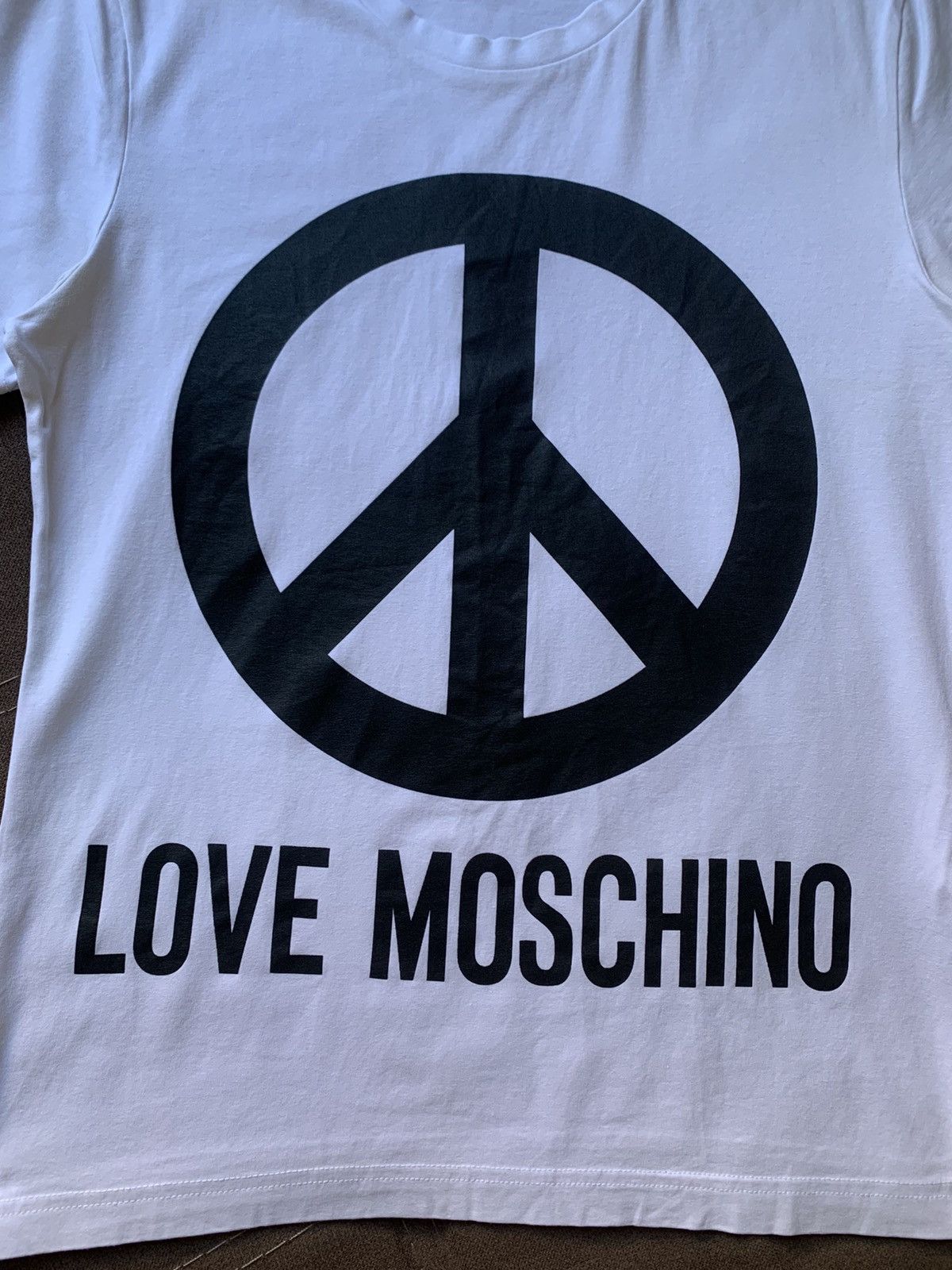 Moschino Moschino LOVE MOSCHINO Big Logo T-Shirt Size M / US 6-8 / IT 42-44 - 2 Thumbnail