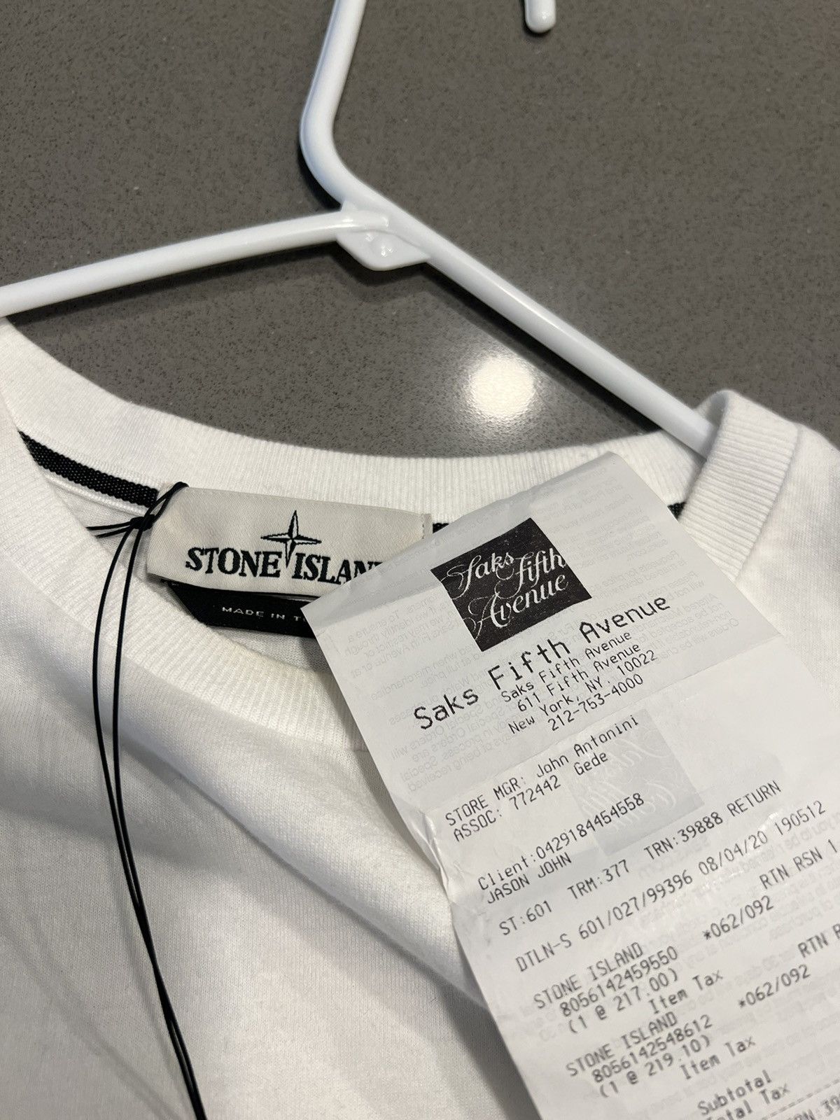 Stone Island Stone island t shirt dry cleaned worn once Size US XL / EU 56 / 4 - 10 Thumbnail
