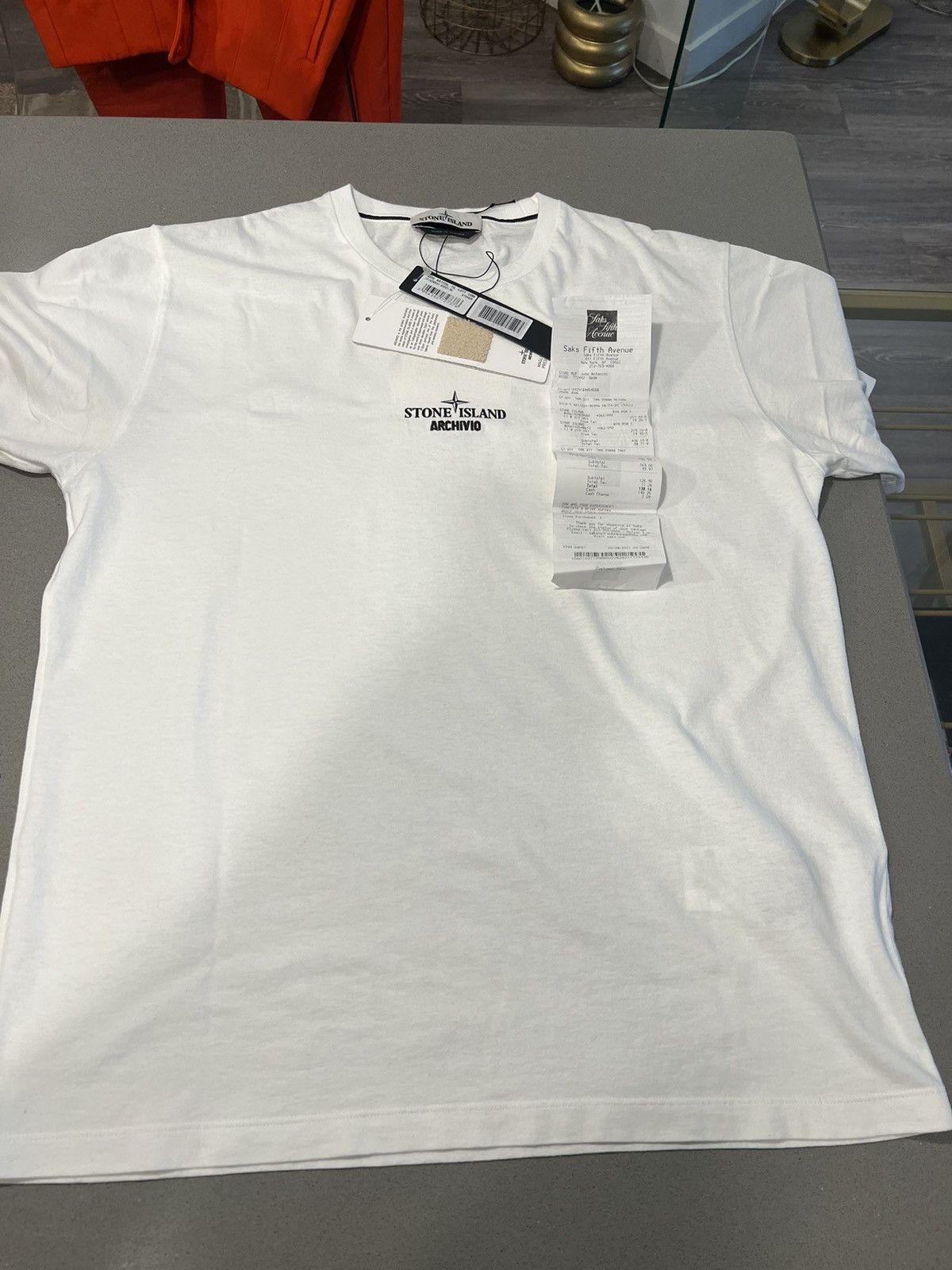 Stone Island Stone island t shirt dry cleaned worn once Size US XL / EU 56 / 4 - 4 Thumbnail