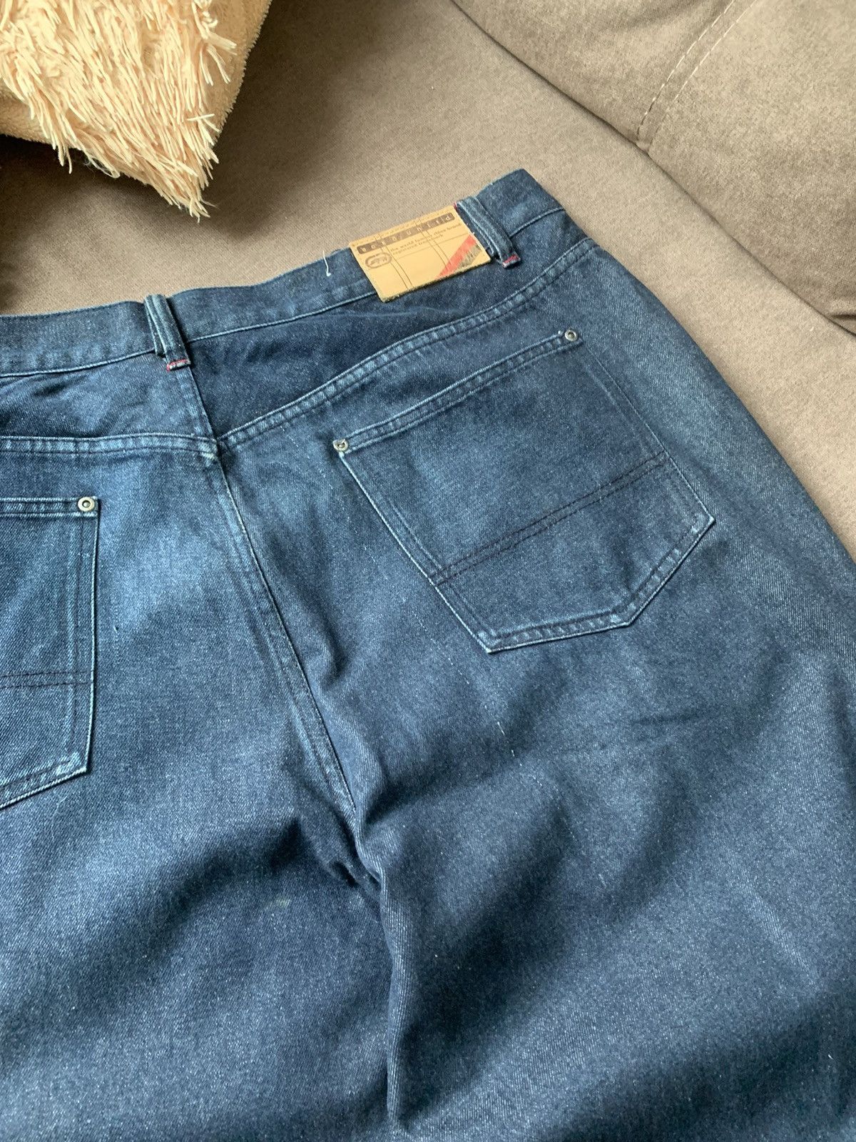 Ecko Unltd. Vintage Ecko Park Brushstroke Limited Edition Baggy Jeans Size US 40 / EU 56 - 9 Thumbnail