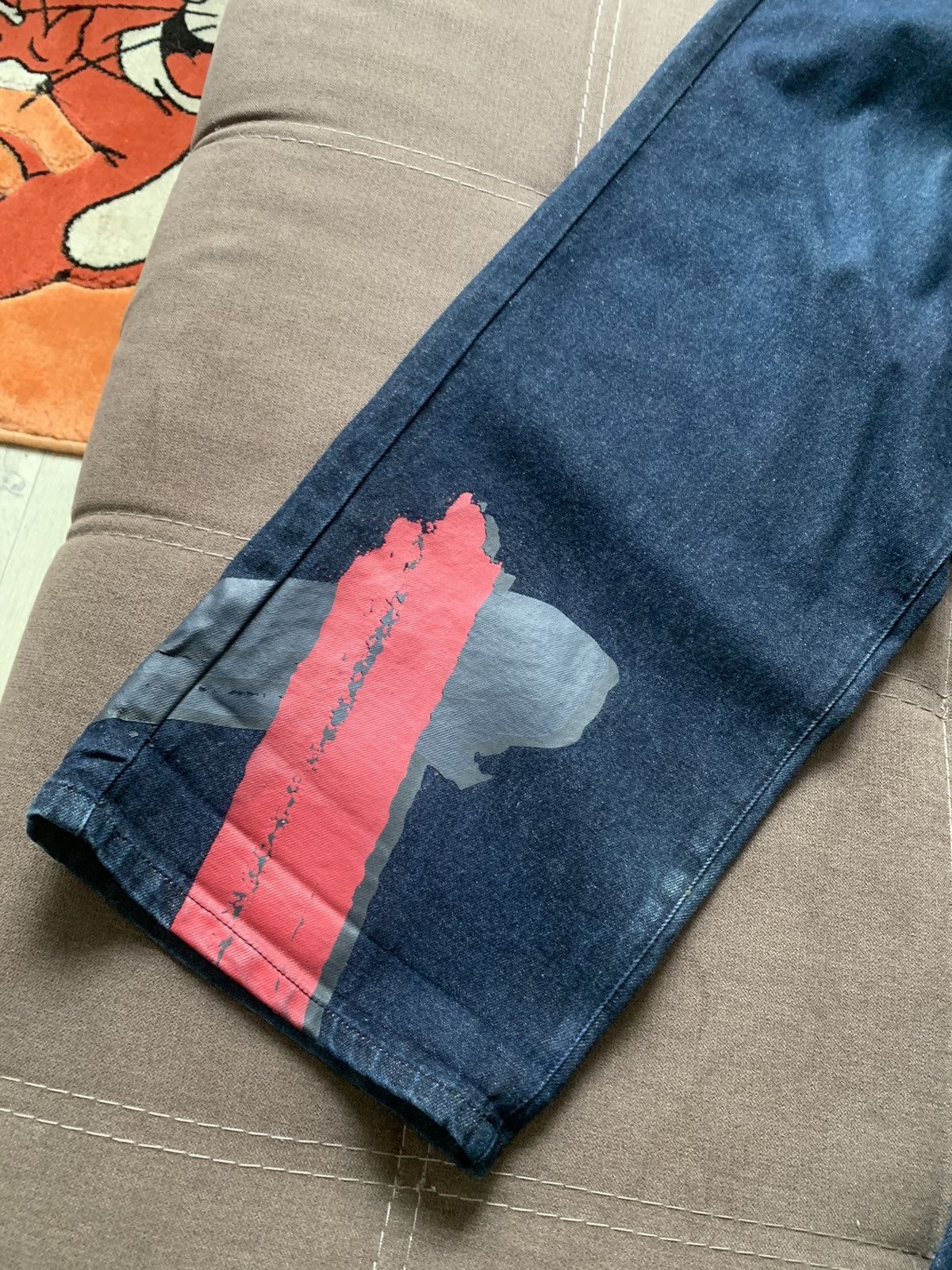 Ecko Unltd. Vintage Ecko Park Brushstroke Limited Edition Baggy Jeans Size US 40 / EU 56 - 3 Thumbnail