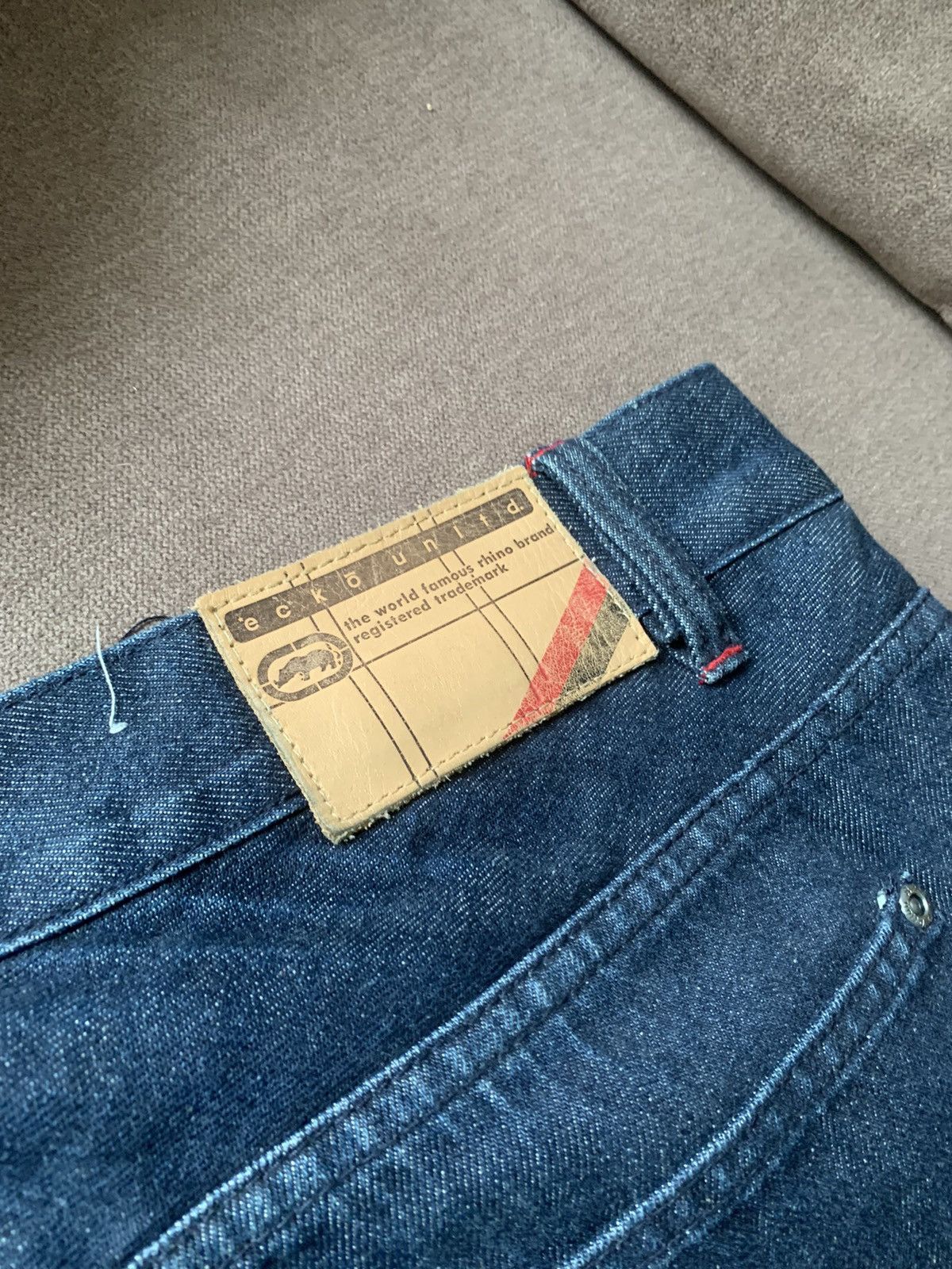Ecko Unltd. Vintage Ecko Park Brushstroke Limited Edition Baggy Jeans Size US 40 / EU 56 - 12 Thumbnail
