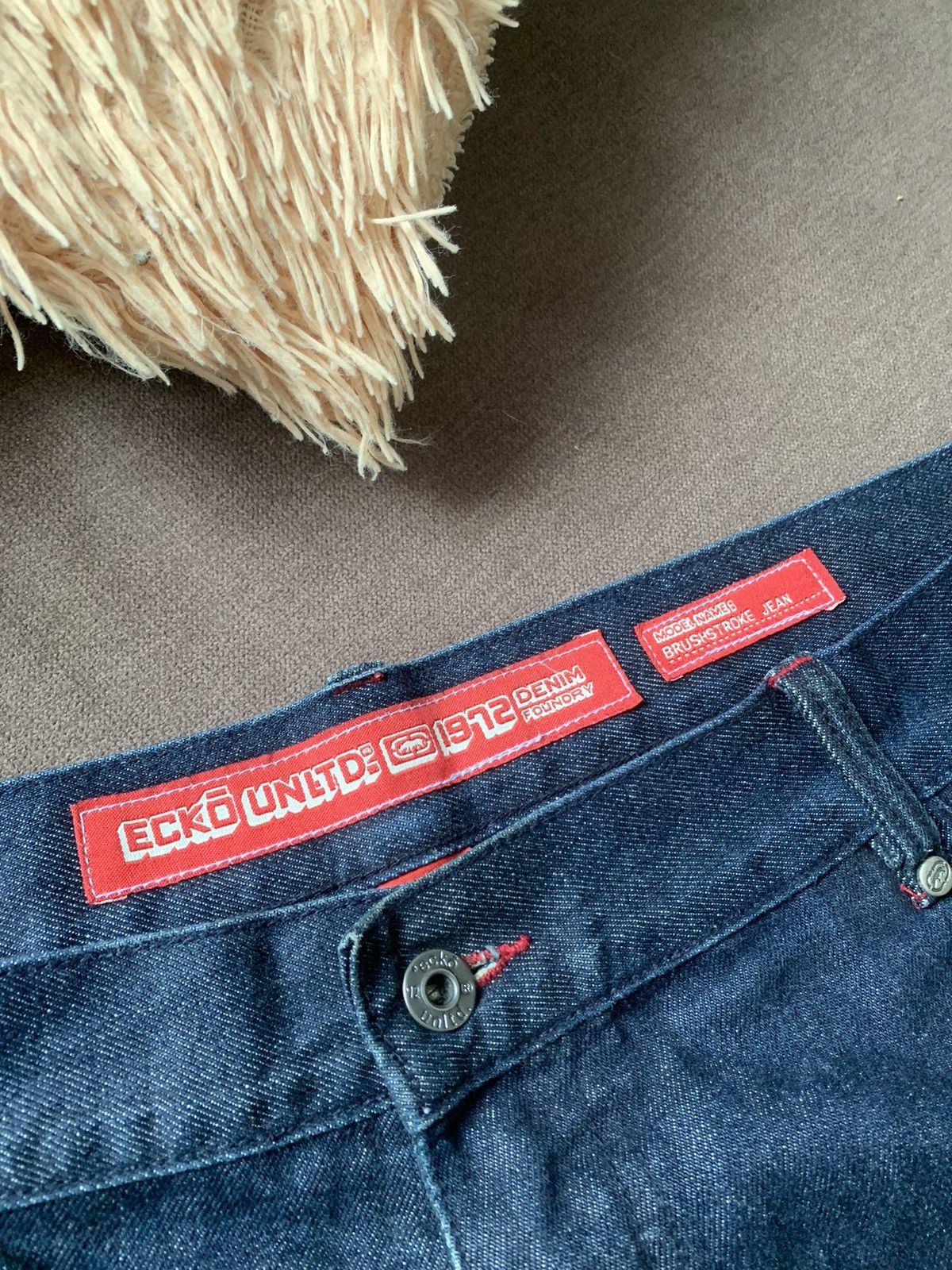 Ecko Unltd. Vintage Ecko Park Brushstroke Limited Edition Baggy Jeans Size US 40 / EU 56 - 15 Thumbnail