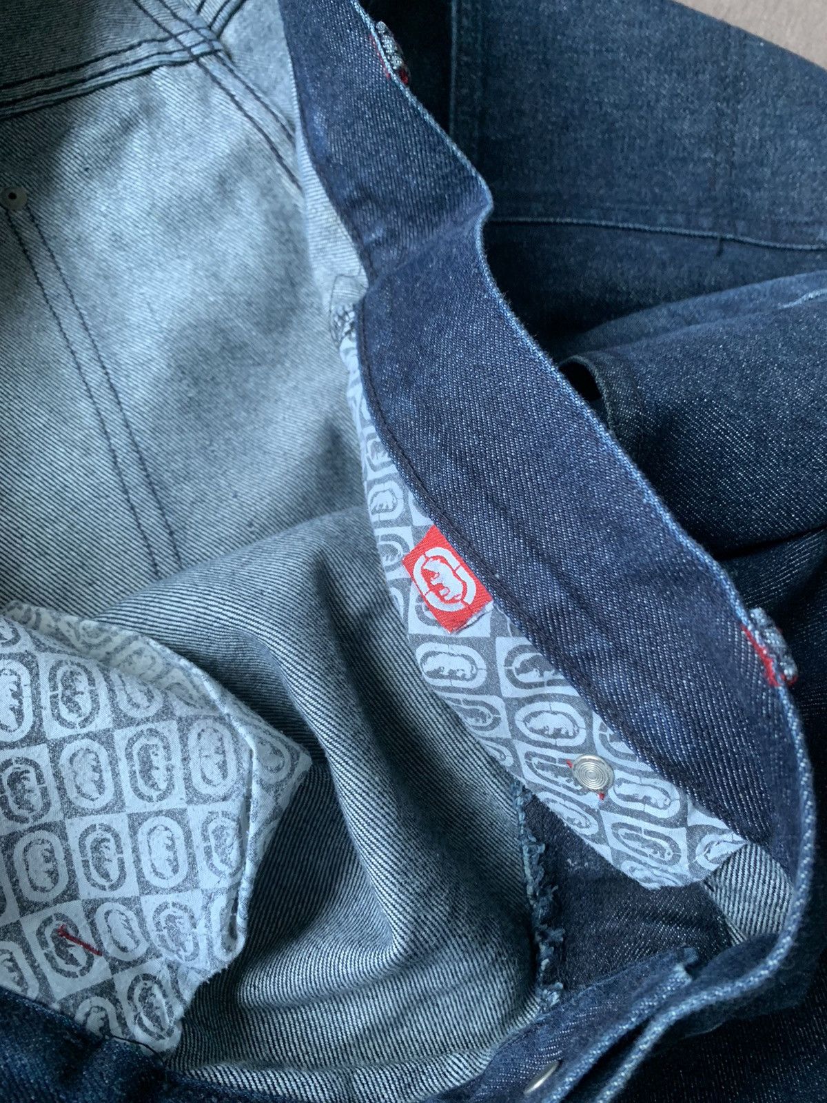 Ecko Unltd. Vintage Ecko Park Brushstroke Limited Edition Baggy Jeans Size US 40 / EU 56 - 16 Thumbnail