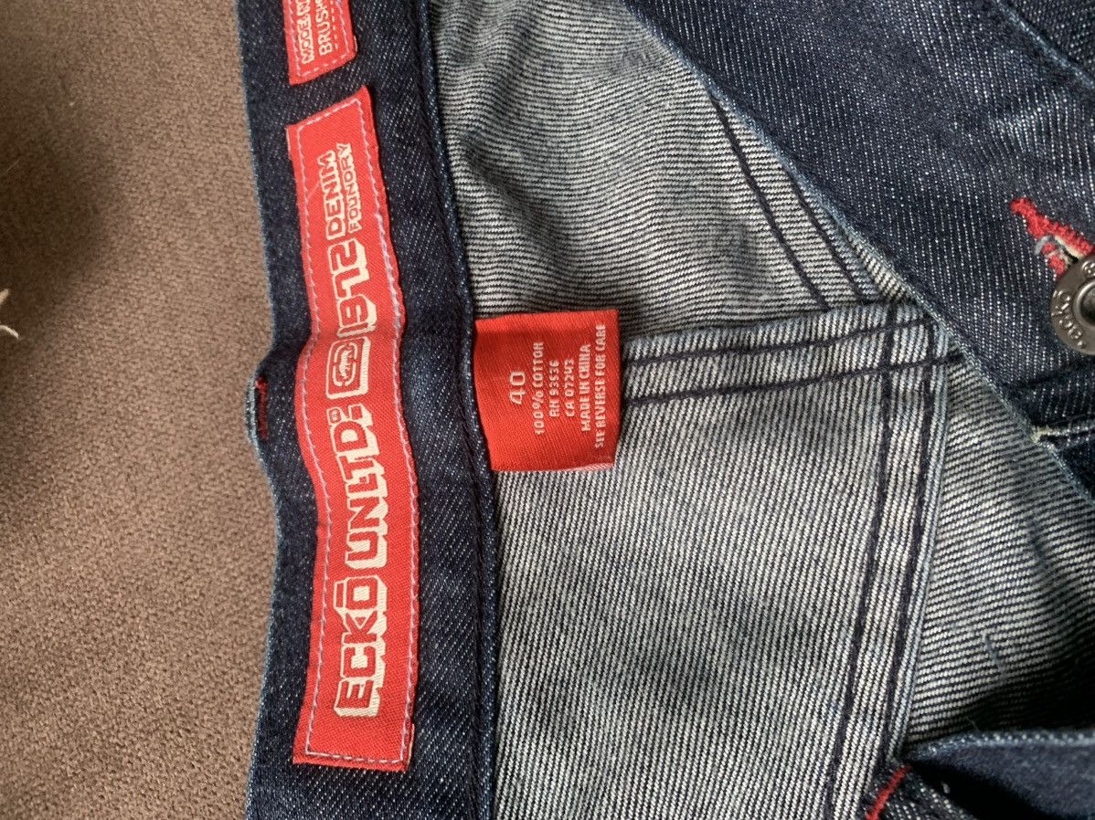 Ecko Unltd. Vintage Ecko Park Brushstroke Limited Edition Baggy Jeans Size US 40 / EU 56 - 17 Thumbnail