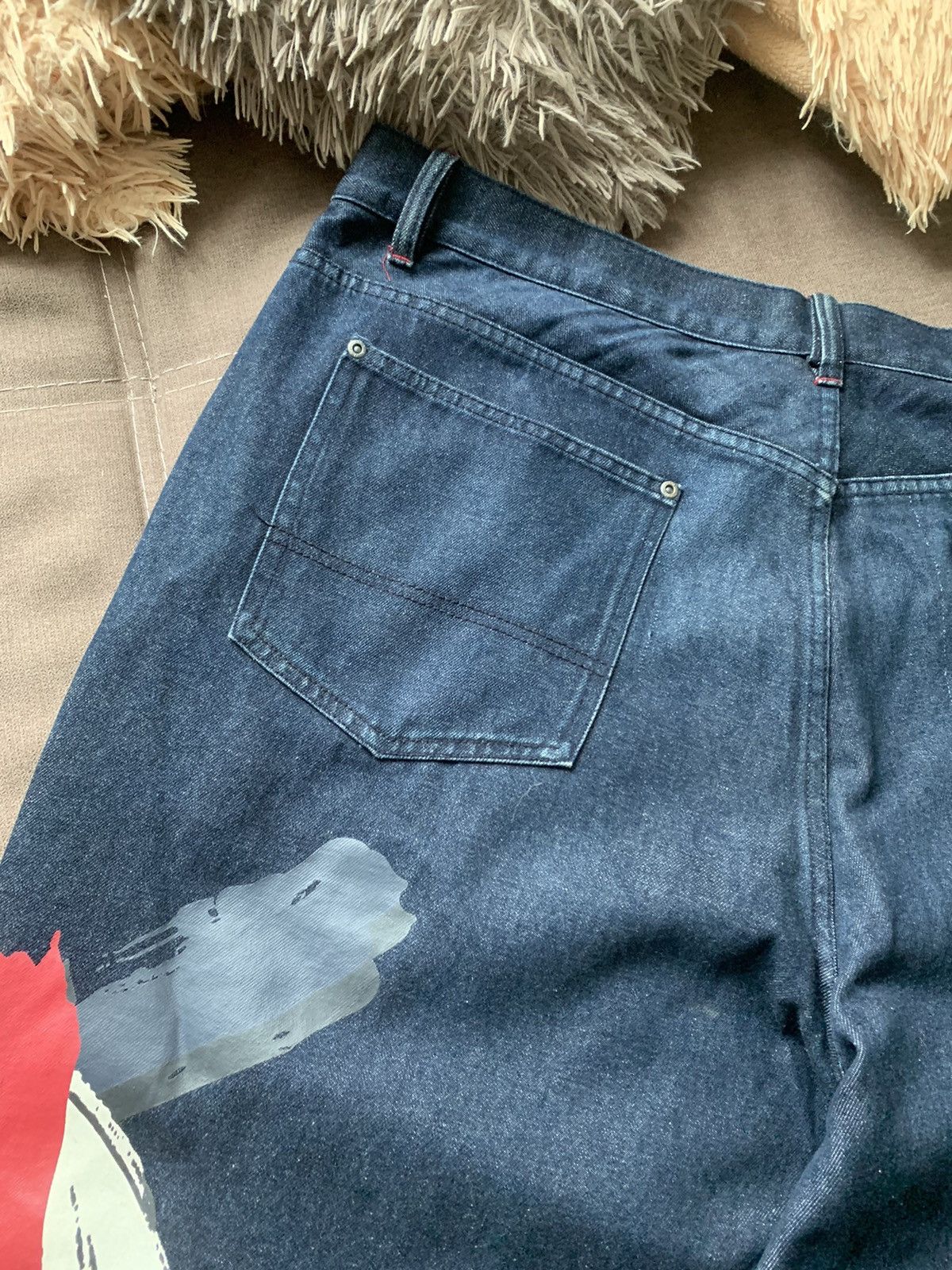 Ecko Unltd. Vintage Ecko Park Brushstroke Limited Edition Baggy Jeans Size US 40 / EU 56 - 8 Thumbnail