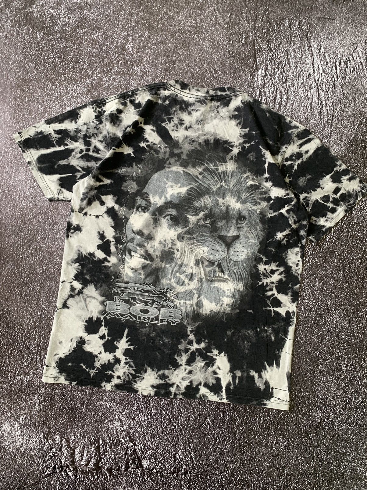 Bob Marley Vintage Bob Marley Tie Dye Tshirt Size US L / EU 52-54 / 3 - 5 Thumbnail
