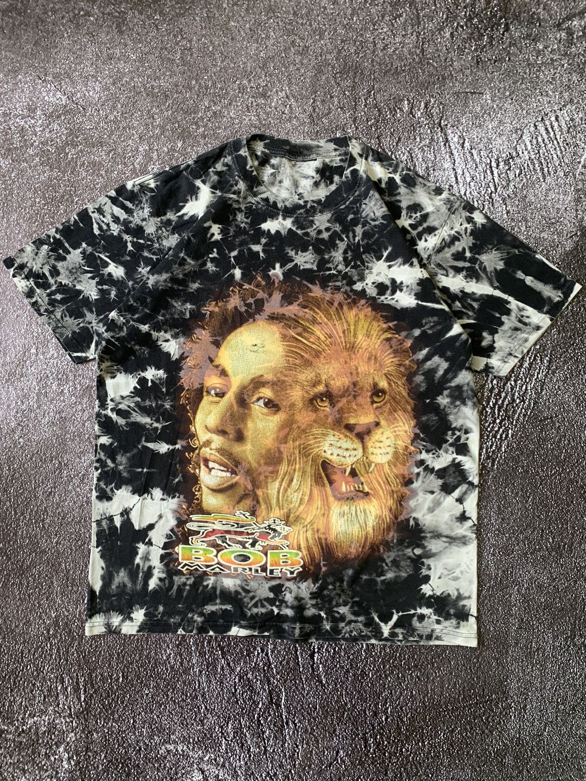 Bob Marley Vintage Bob Marley Tie Dye Tshirt Size US L / EU 52-54 / 3 - 1 Thumbnail