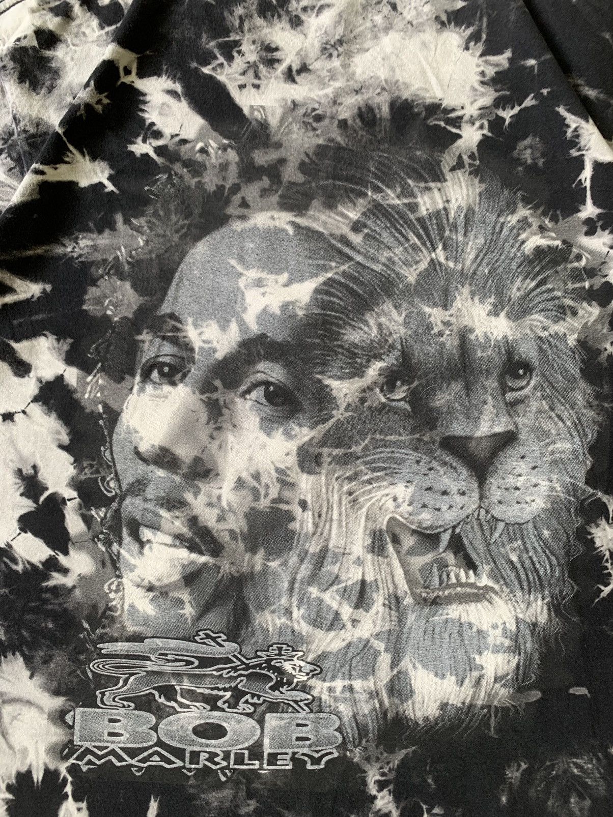 Bob Marley Vintage Bob Marley Tie Dye Tshirt Size US L / EU 52-54 / 3 - 4 Thumbnail