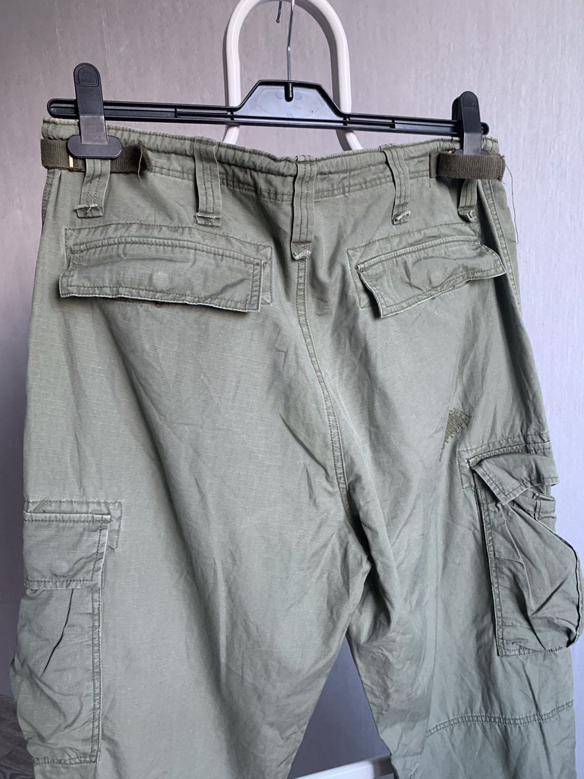 Lee Lee Cooper Red Label Skull Vintage Cargo Pants Size US 34 / EU 50 - 7 Thumbnail