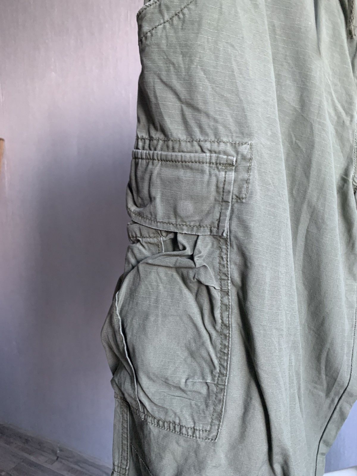 Lee Lee Cooper Red Label Skull Vintage Cargo Pants Size US 34 / EU 50 - 4 Thumbnail