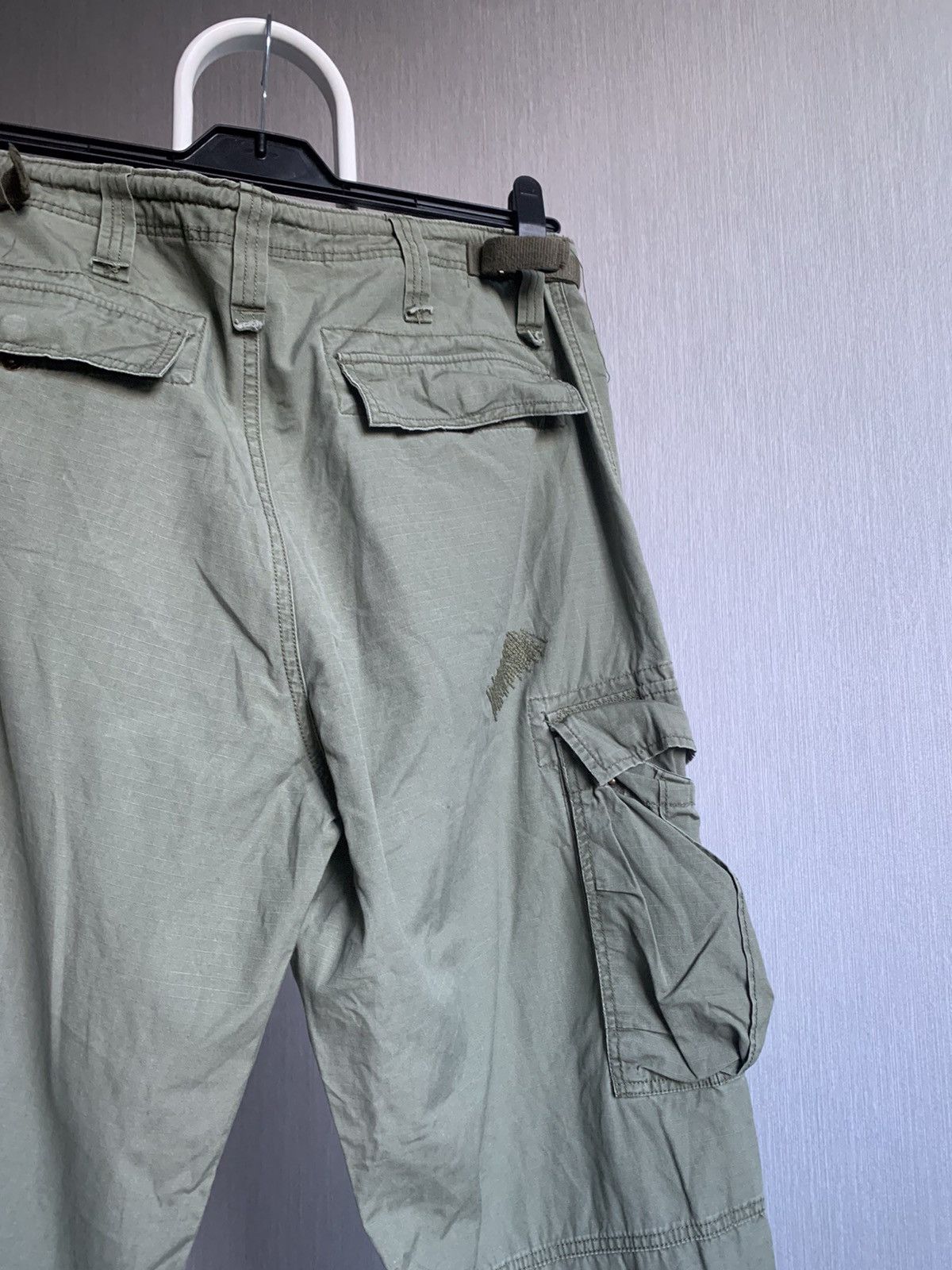 Lee Lee Cooper Red Label Skull Vintage Cargo Pants Size US 34 / EU 50 - 8 Thumbnail