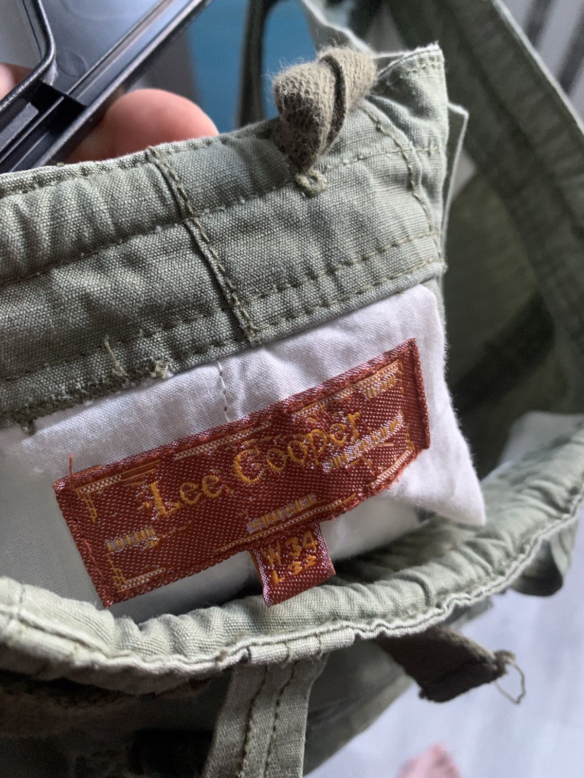 Lee Lee Cooper Red Label Skull Vintage Cargo Pants Size US 34 / EU 50 - 11 Thumbnail