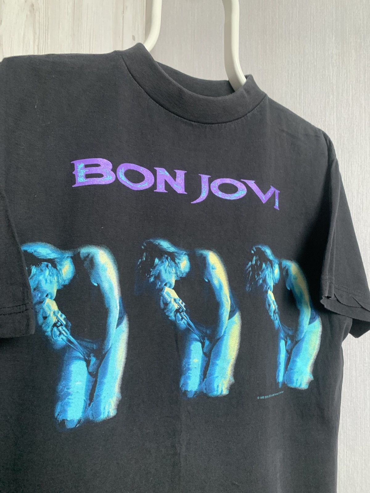 Band Tees Vintage 90s Bon Jovi Tour Concert Tee Size US L / EU 52-54 / 3 - 5 Thumbnail