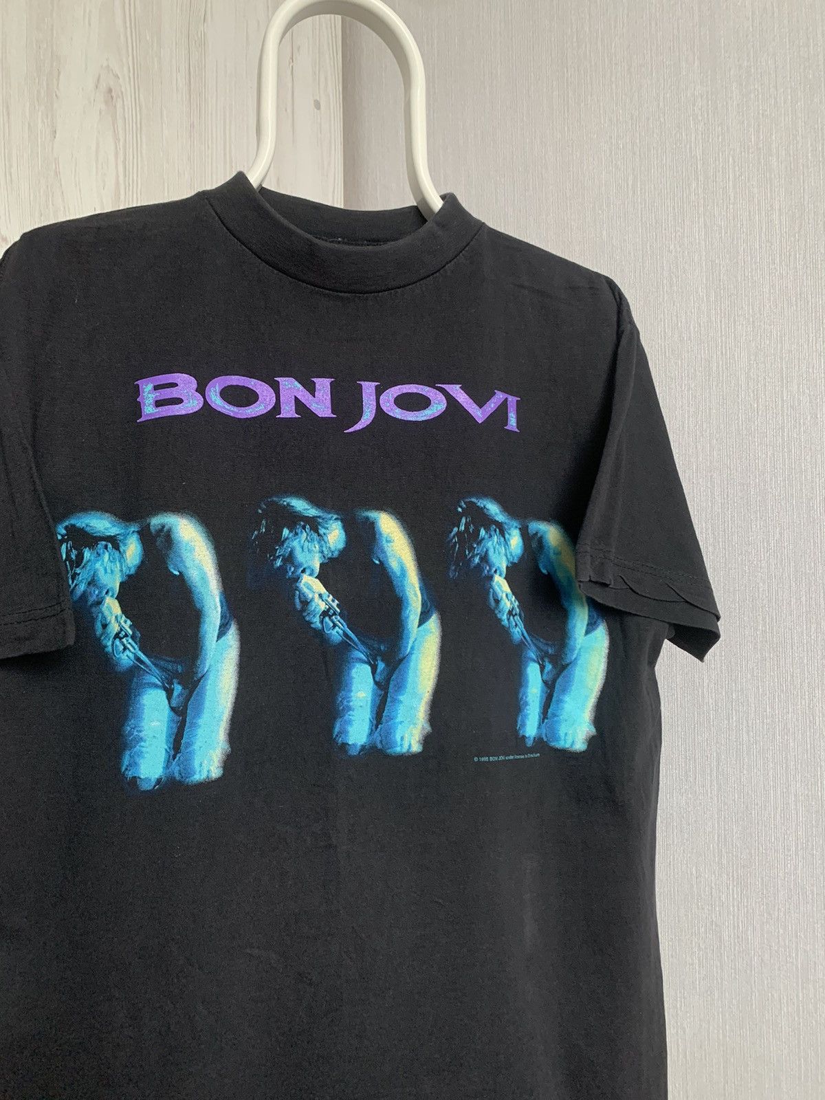 Band Tees Vintage 90s Bon Jovi Tour Concert Tee Size US L / EU 52-54 / 3 - 3 Thumbnail