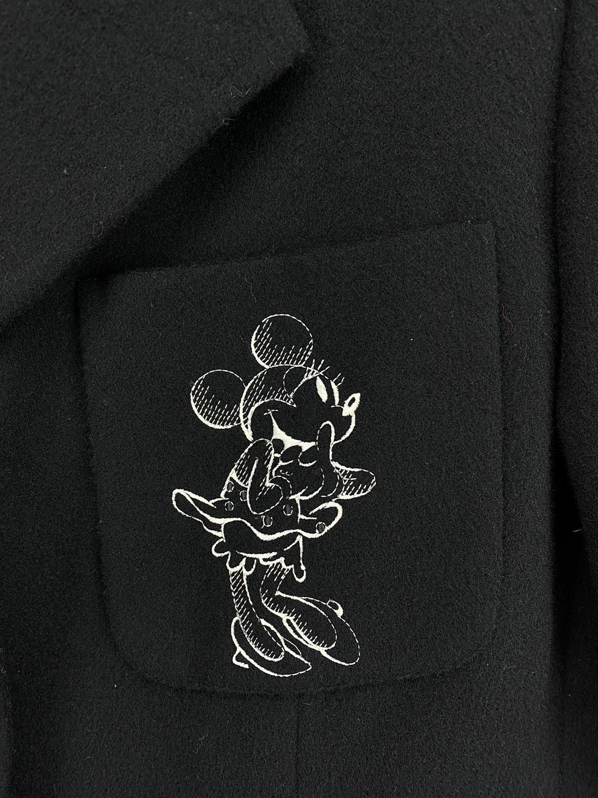 Iceberg Vintage Iceberg x Disney Mickey Mouse Wool Coat Long Jacket Size M / US 6-8 / IT 42-44 - 12 Thumbnail