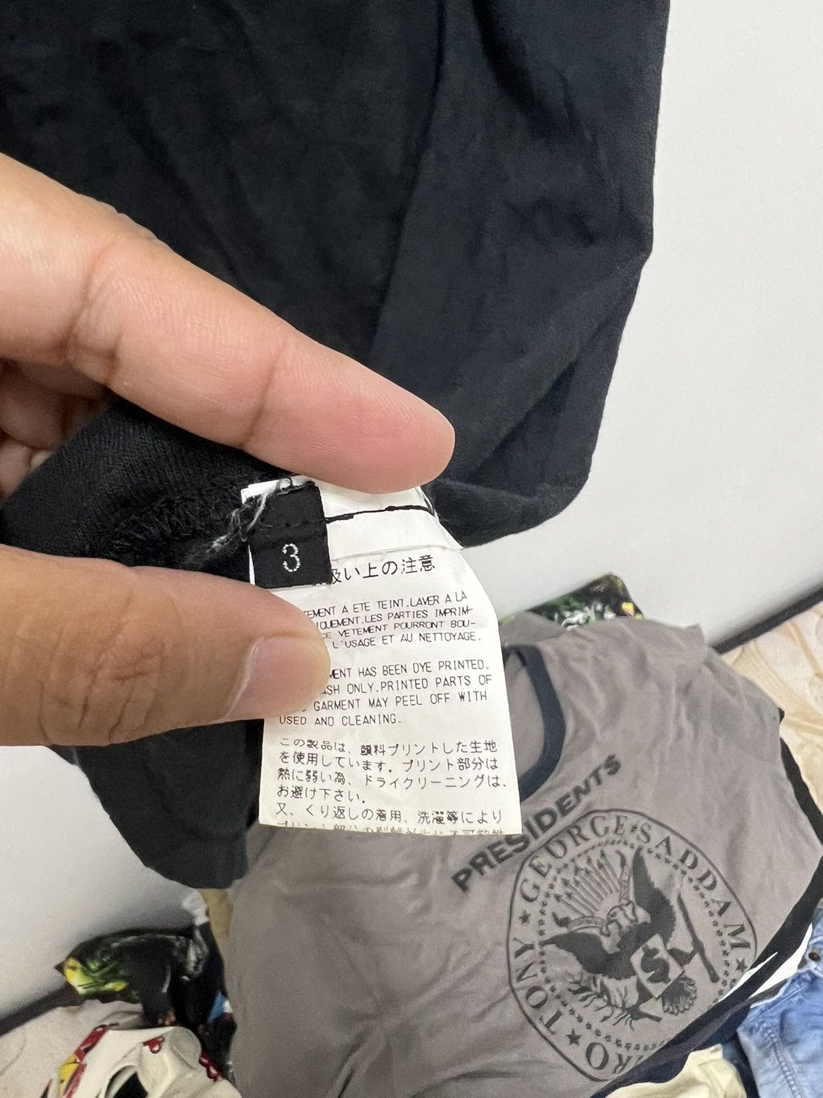 Japanese Brand × Y's for Men × Yohji Yamamoto Yohji Yamamoto Spell Out Shirt Size US M / EU 48-50 / 2 - 4 Thumbnail