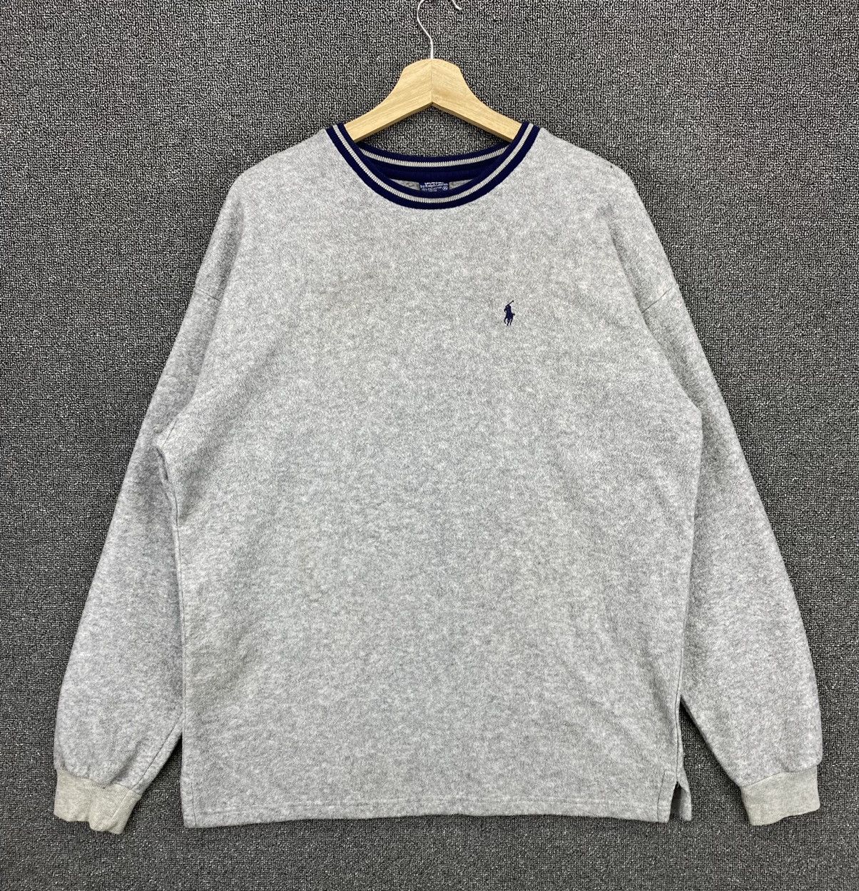 Polo Ralph Lauren Vintage Polo Ralph Lauren Plain Sweatshirt Size US XL / EU 56 / 4 - 1 Thumbnail