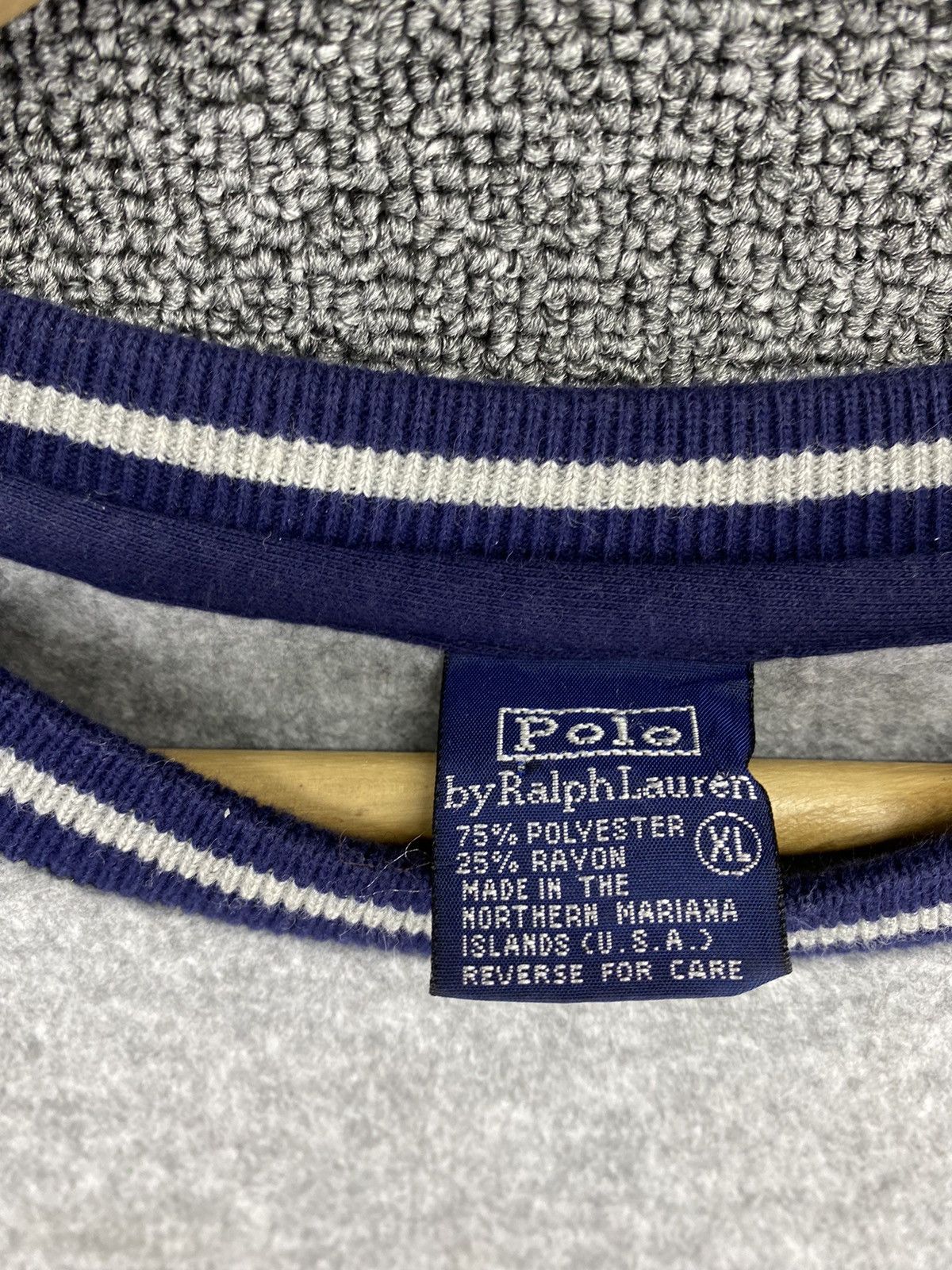 Polo Ralph Lauren Vintage Polo Ralph Lauren Plain Sweatshirt Size US XL / EU 56 / 4 - 6 Thumbnail