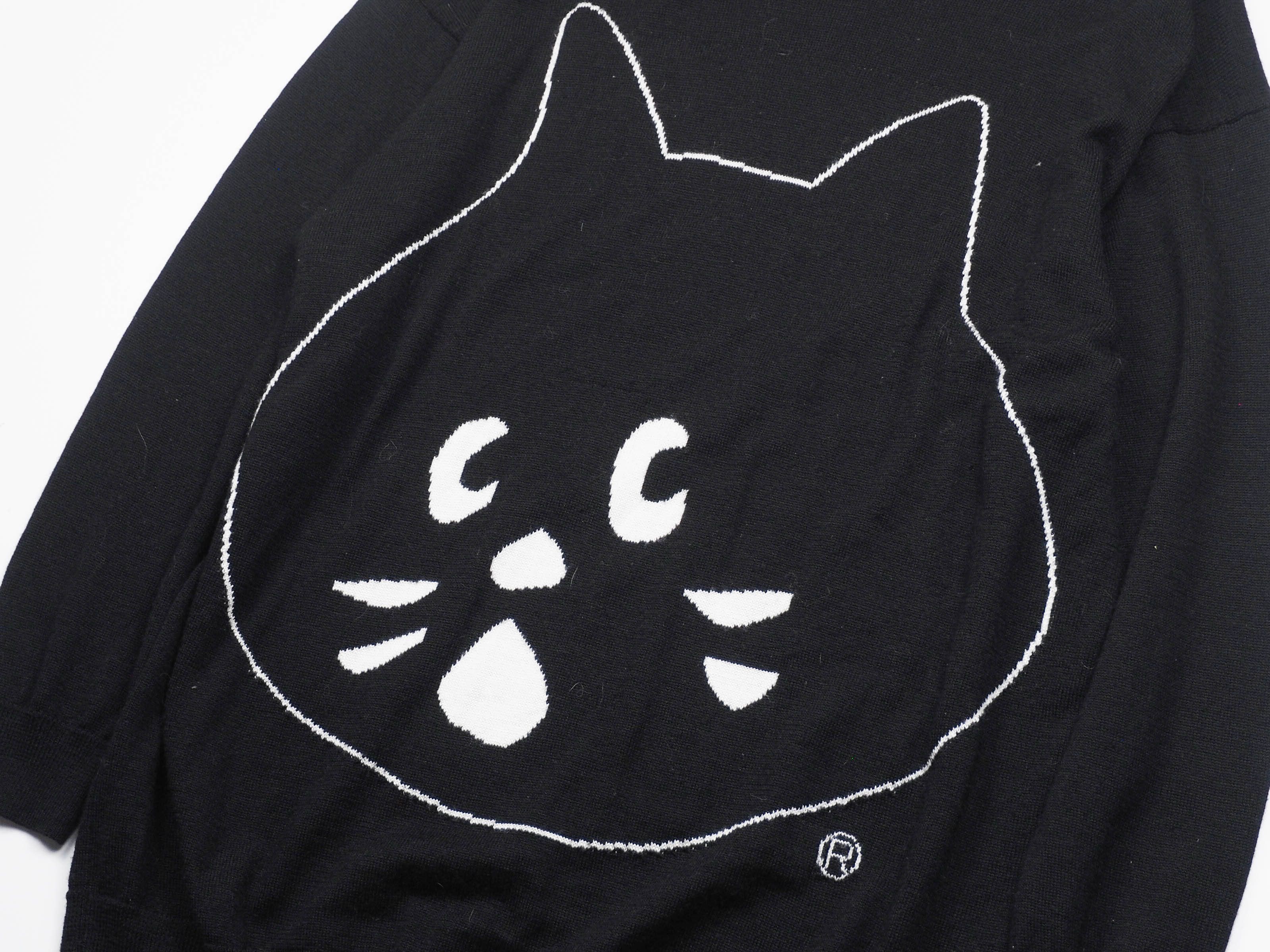 Issey Miyake × Ne-Net Ne-net cat knit sweater Size M / US 6-8 / IT 42-44 - 3 Thumbnail