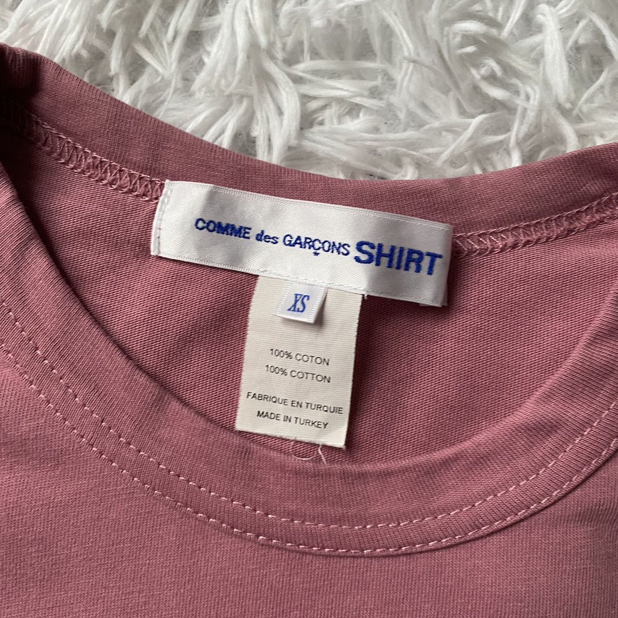 Comme des Garcons Comme des Garçons Shirt Y2K Basic T Shirt Size XS / US 0-2 / IT 36-38 - 6 Thumbnail