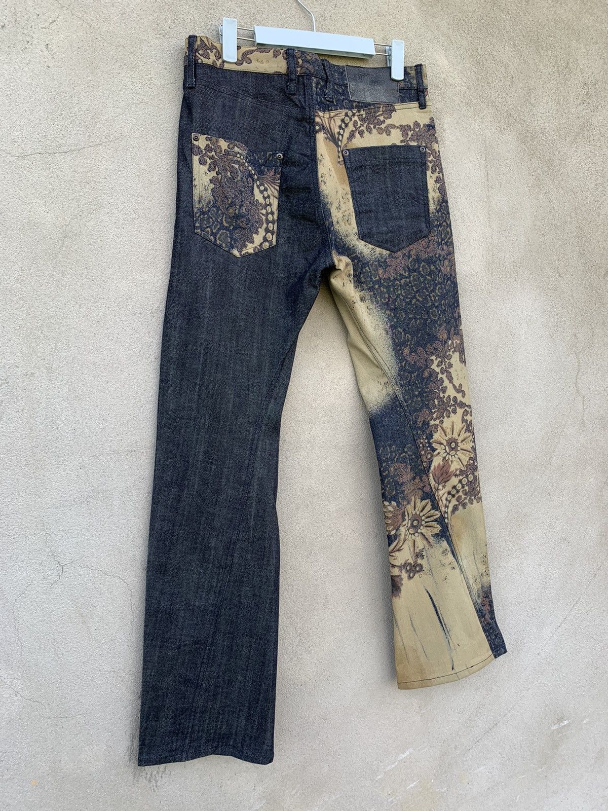 Beauty Beast NUESTRO Collection Half Print Streching Pants Size US 30 / EU 46 - 7 Thumbnail