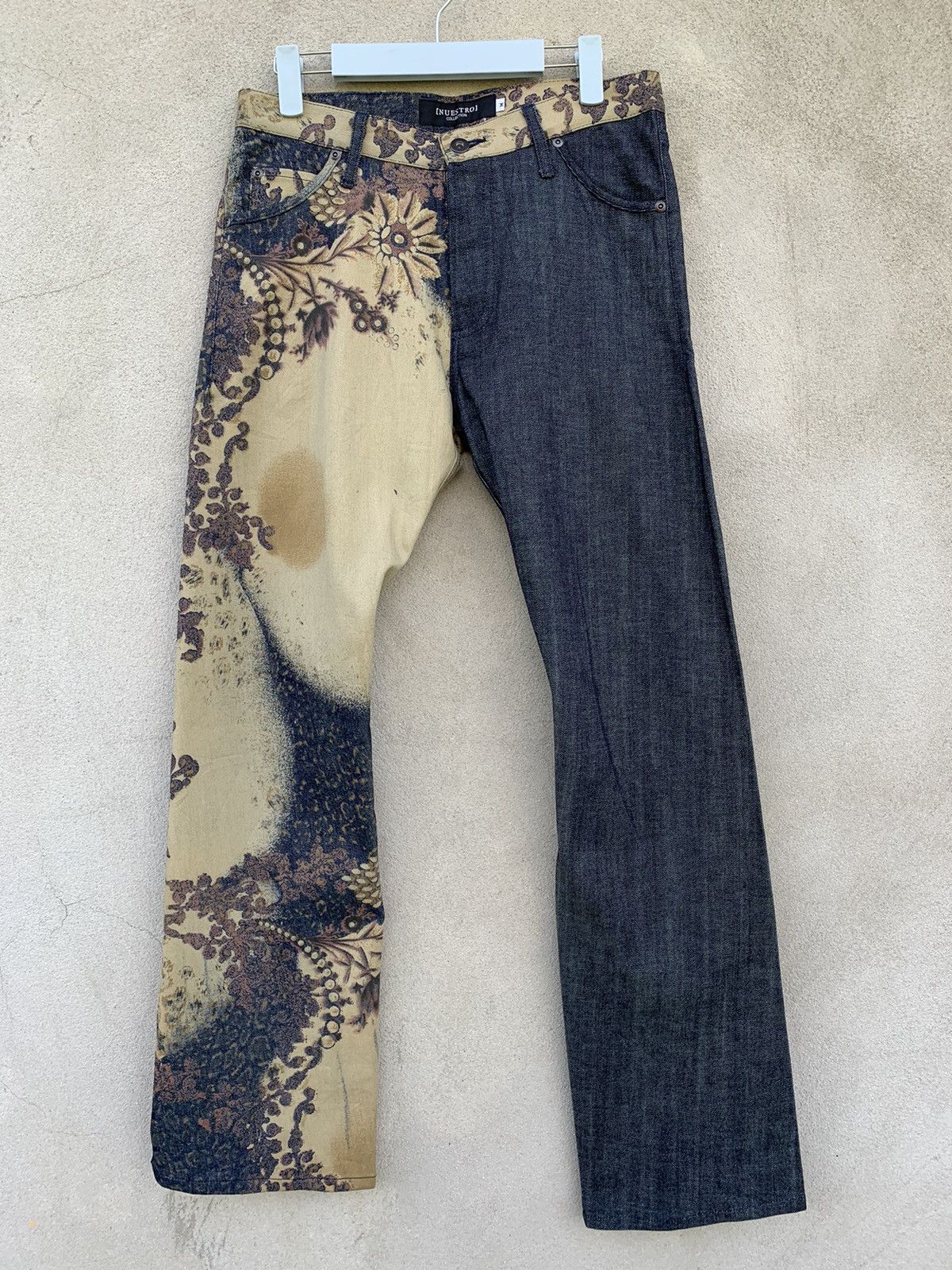 Beauty Beast NUESTRO Collection Half Print Streching Pants Size US 30 / EU 46 - 3 Thumbnail