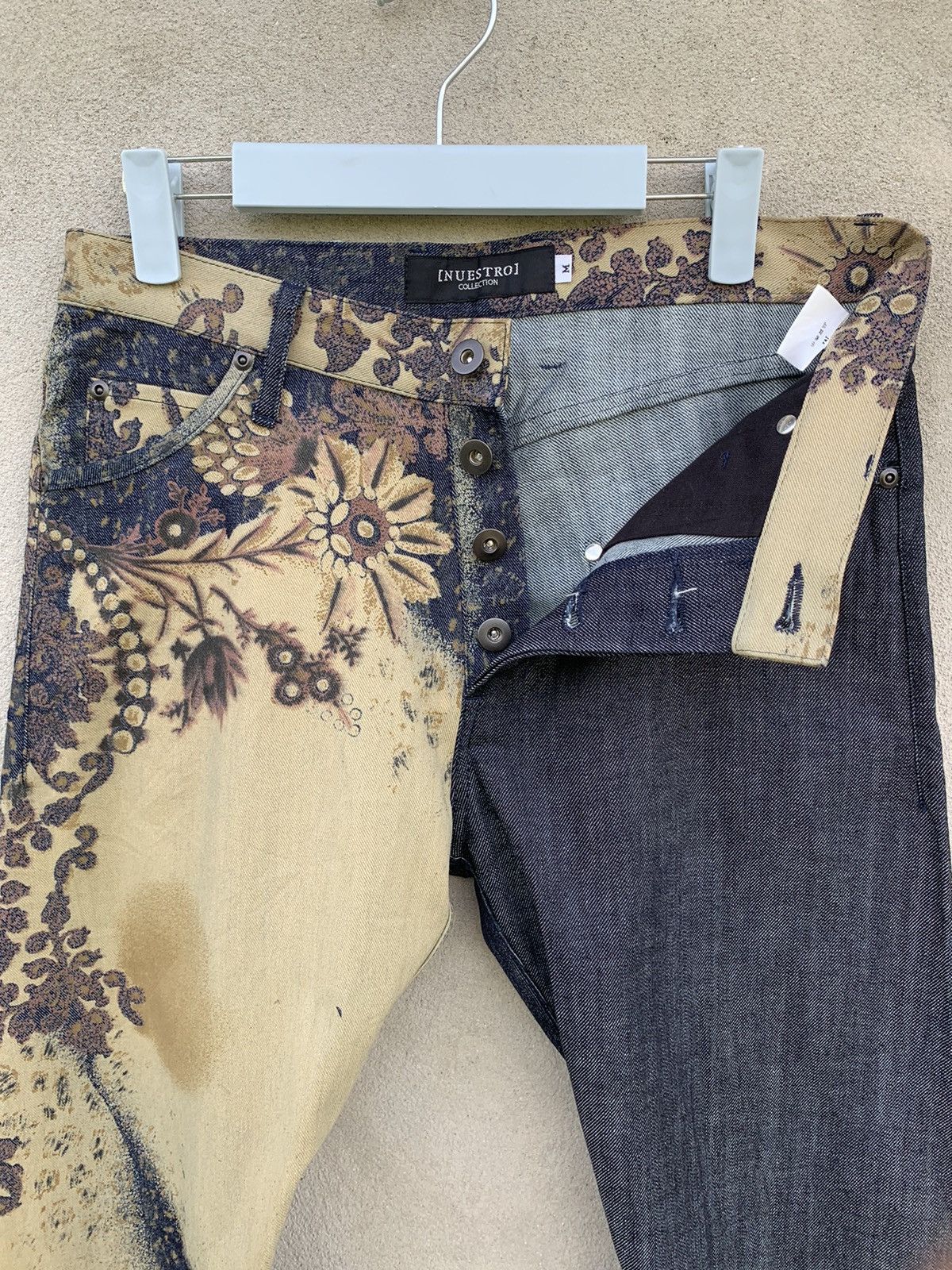 Beauty Beast NUESTRO Collection Half Print Streching Pants Size US 30 / EU 46 - 18 Thumbnail