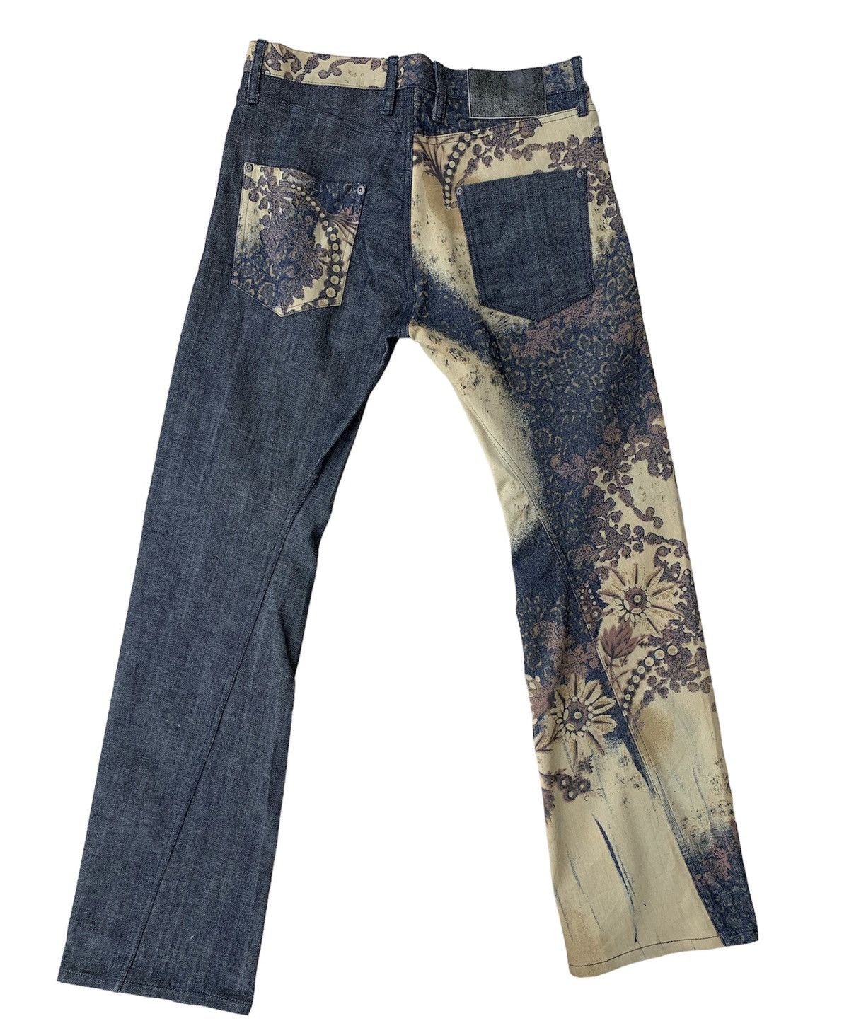 Beauty Beast NUESTRO Collection Half Print Streching Pants Size US 30 / EU 46 - 2 Thumbnail