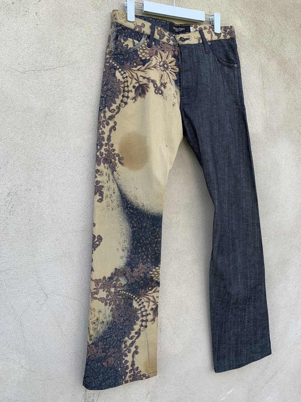 Beauty Beast NUESTRO Collection Half Print Streching Pants Size US 30 / EU 46 - 4 Thumbnail