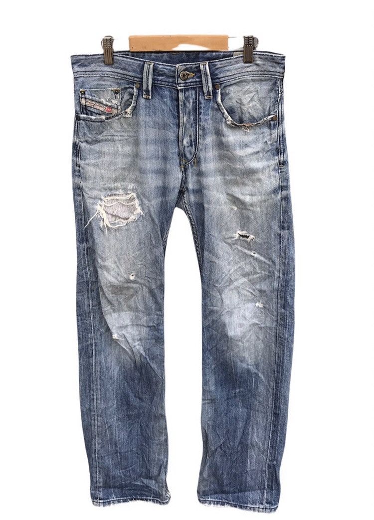 Diesel 30x30 Diesel distressed blue denim jeans Size US 30 / EU 46 - 2 Thumbnail