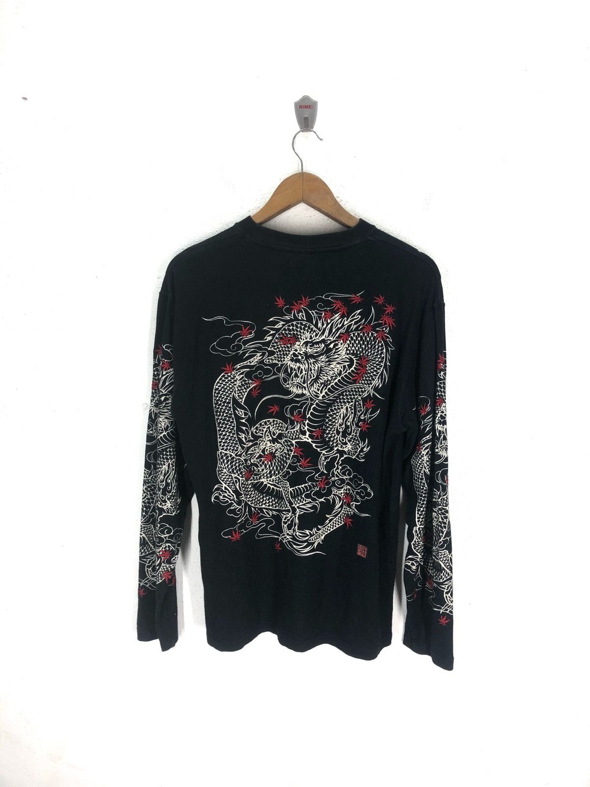 If Six Was Nine × Japanese Brand Dragon Sukajan t shirt Japanese Brand Size US L / EU 52-54 / 3 - 1 Thumbnail