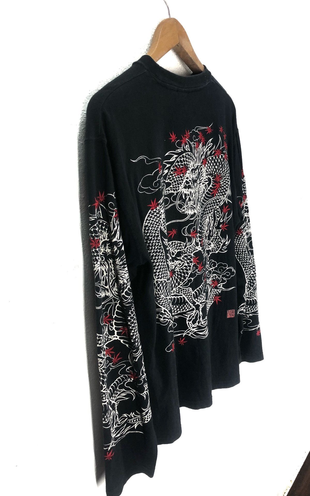 If Six Was Nine × Japanese Brand Dragon Sukajan t shirt Japanese Brand Size US L / EU 52-54 / 3 - 6 Thumbnail