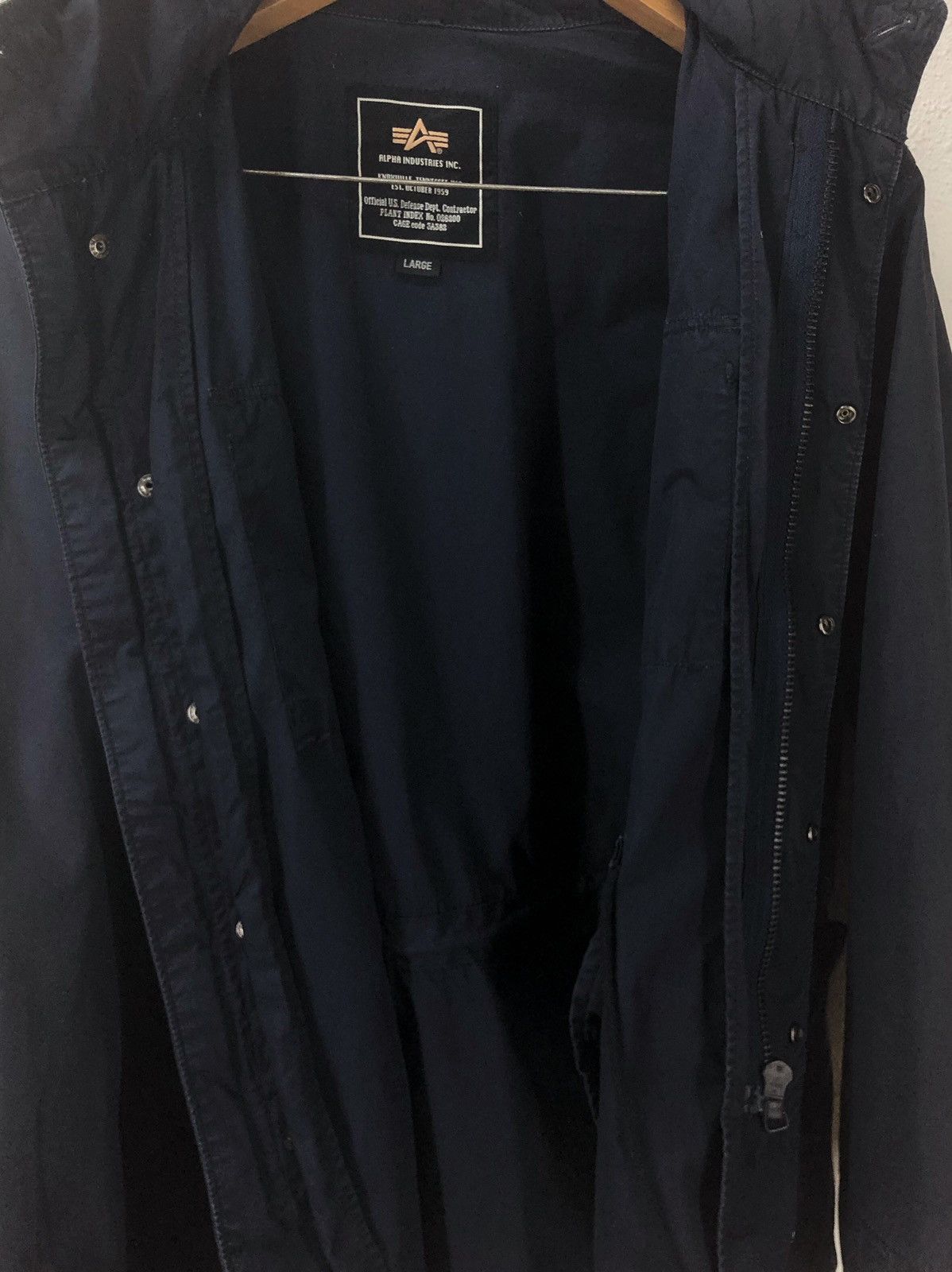 Alpha Industries Vintage Alpha Industries Light Zipp Jacket Multi Pocket Size US L / EU 52-54 / 3 - 9 Thumbnail