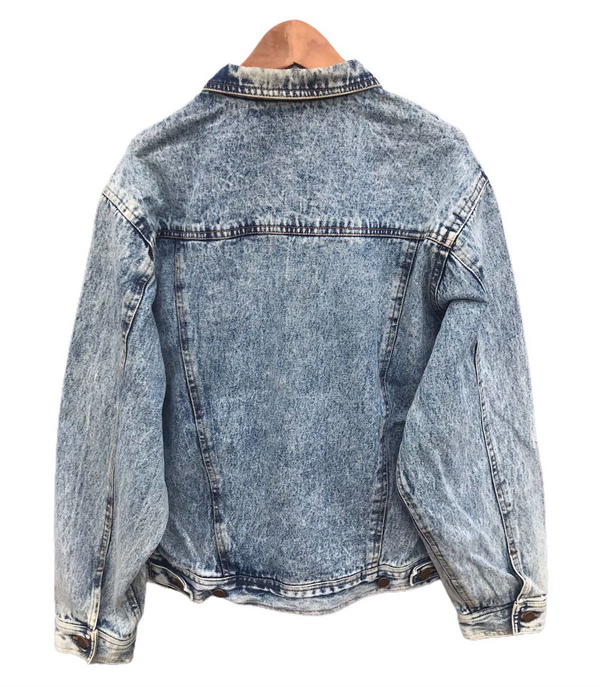 Vintage Cute 2 cute acid wash denim jacket Size US L / EU 52-54 / 3 - 3 Thumbnail