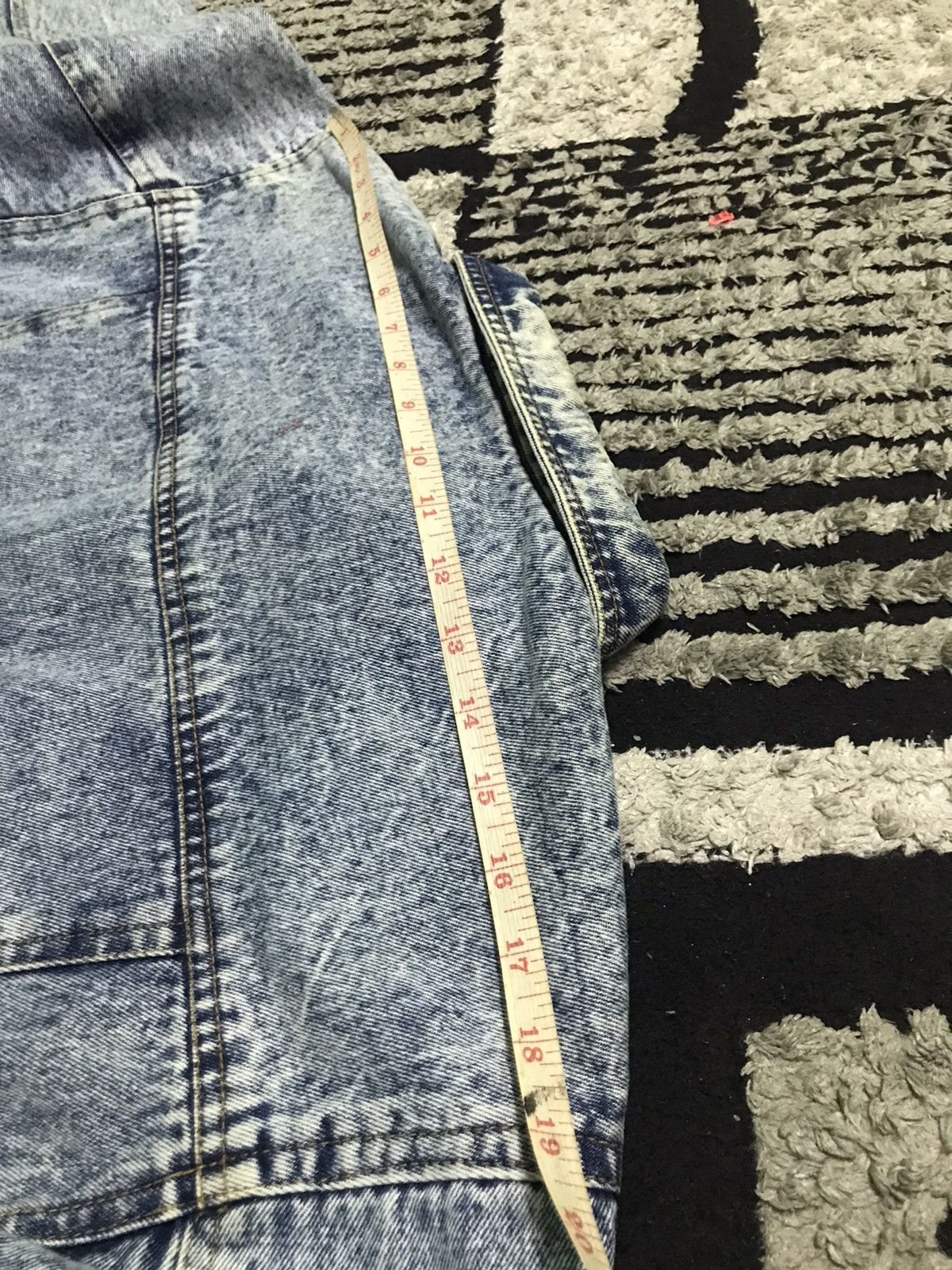 Vintage Cute 2 cute acid wash denim jacket Size US L / EU 52-54 / 3 - 7 Thumbnail