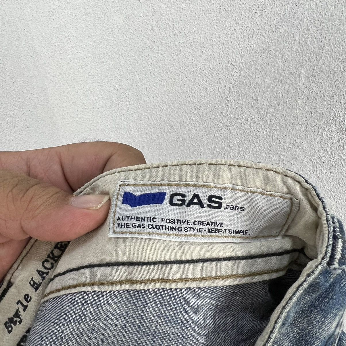 Vintage VINTAGE GAS MADE IN ITALY DISTRESSED DENIM Size US 32 / EU 48 - 13 Thumbnail