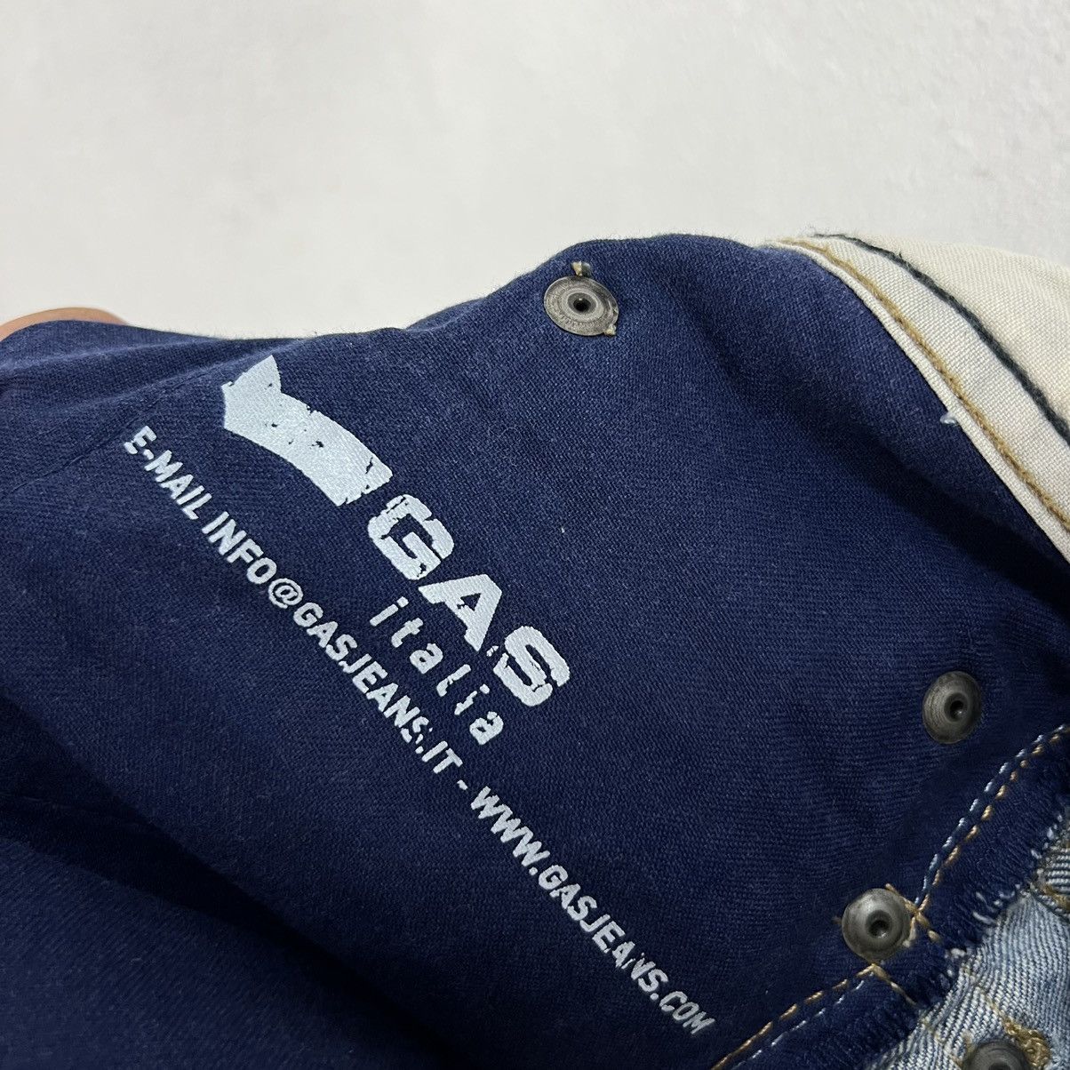Vintage VINTAGE GAS MADE IN ITALY DISTRESSED DENIM Size US 32 / EU 48 - 15 Thumbnail