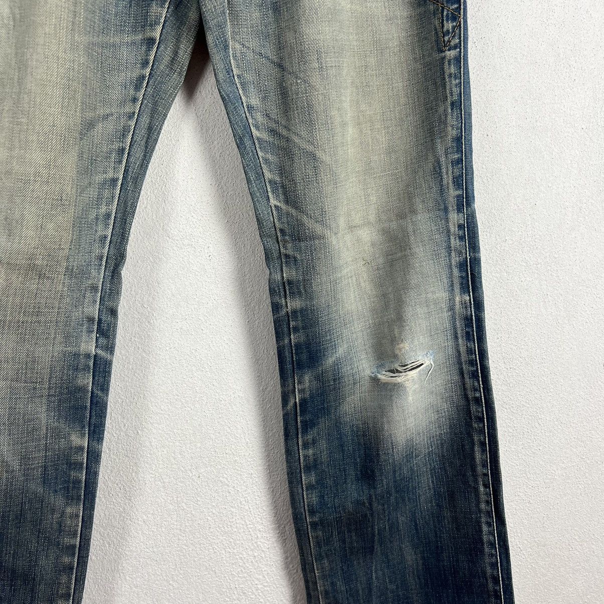 Vintage VINTAGE GAS MADE IN ITALY DISTRESSED DENIM Size US 32 / EU 48 - 3 Thumbnail